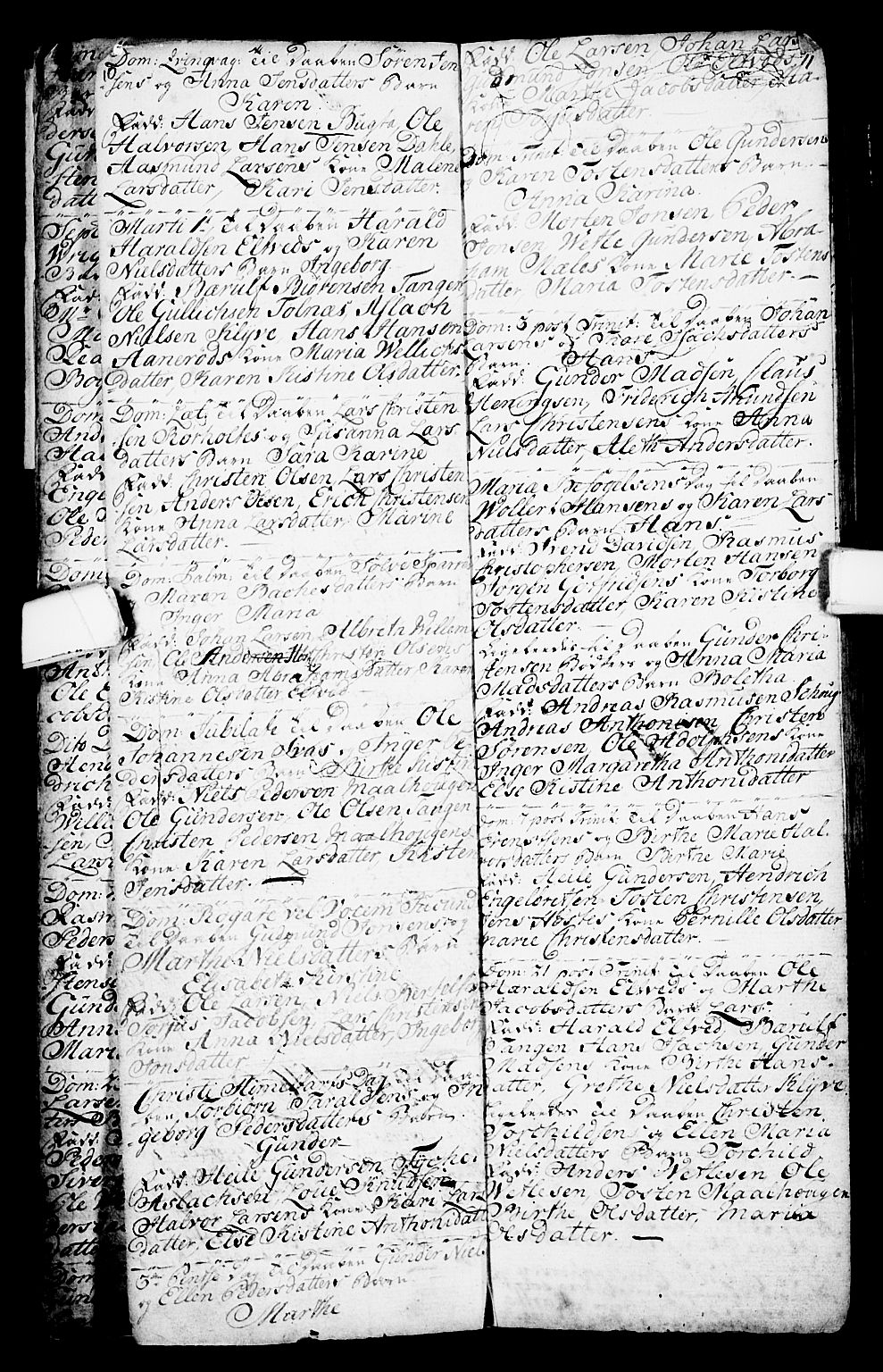 Porsgrunn kirkebøker , SAKO/A-104/G/Ga/L0001: Parish register (copy) no. I 1, 1766-1790, p. 10-11