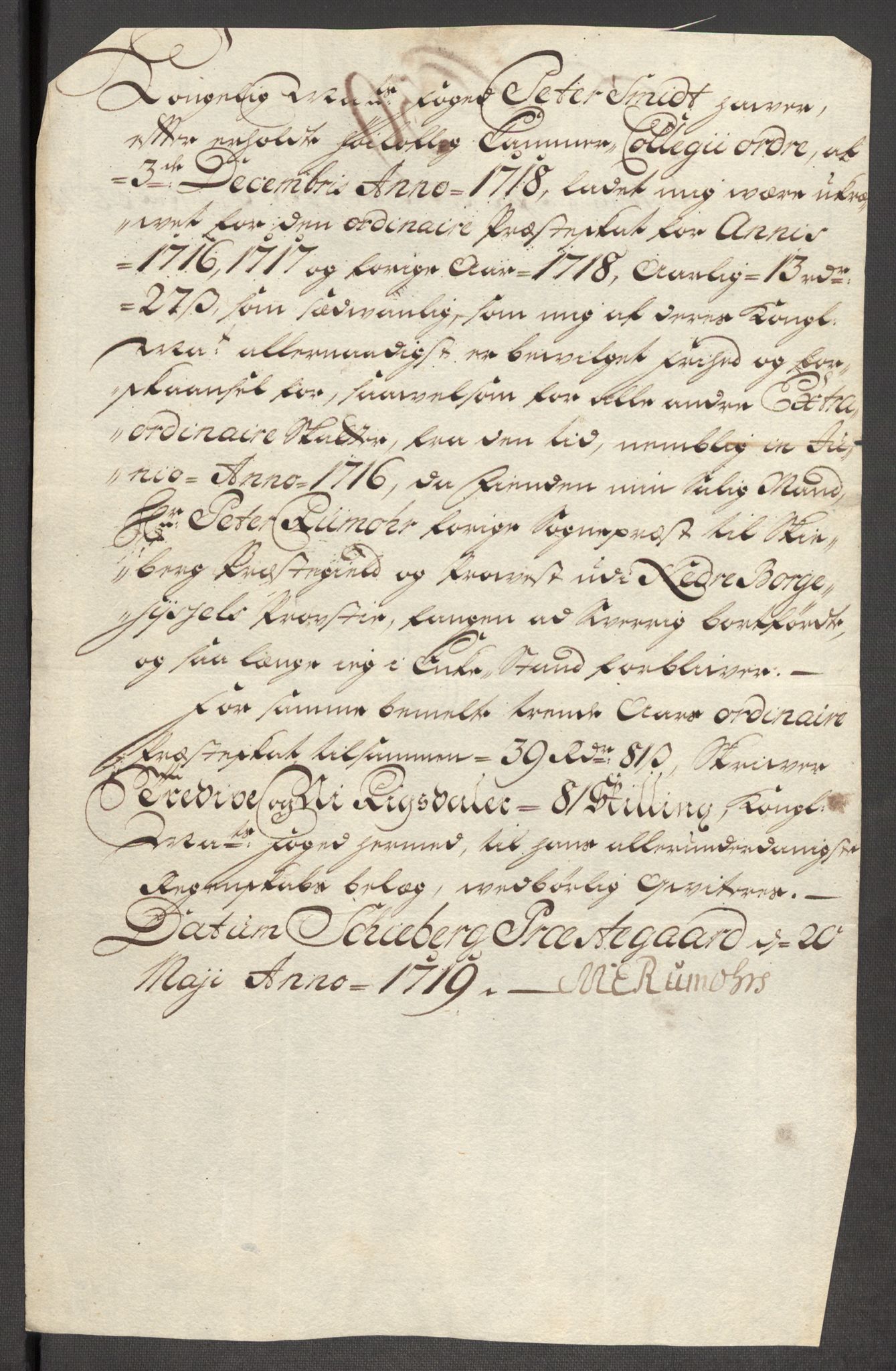 Rentekammeret inntil 1814, Reviderte regnskaper, Fogderegnskap, AV/RA-EA-4092/R01/L0024: Fogderegnskap Idd og Marker, 1717-1718, p. 335