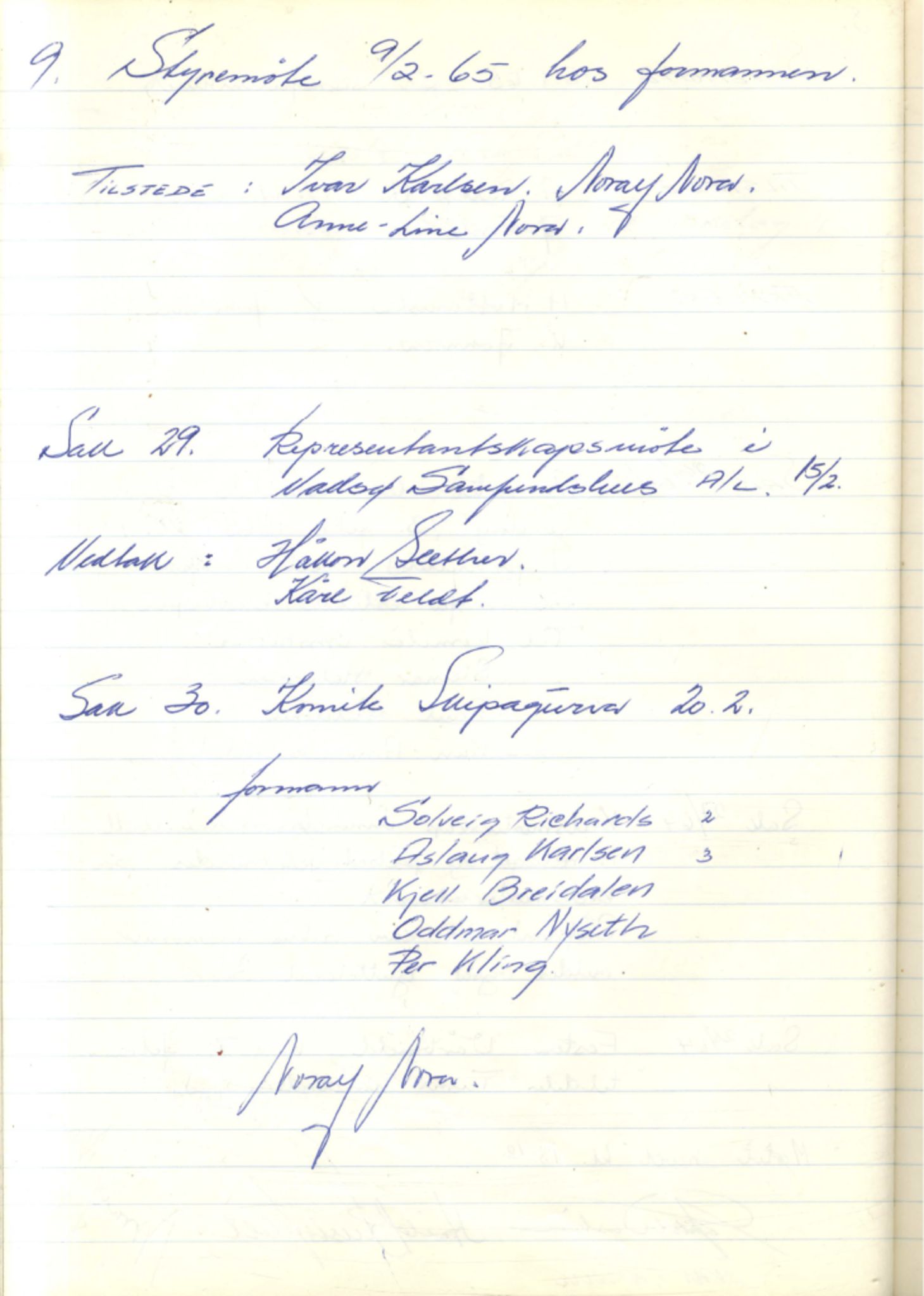 Vadsø Turnforening, FMFB/A-1063/A/L0001: Møteprotokoll, 1962-1972, p. 70