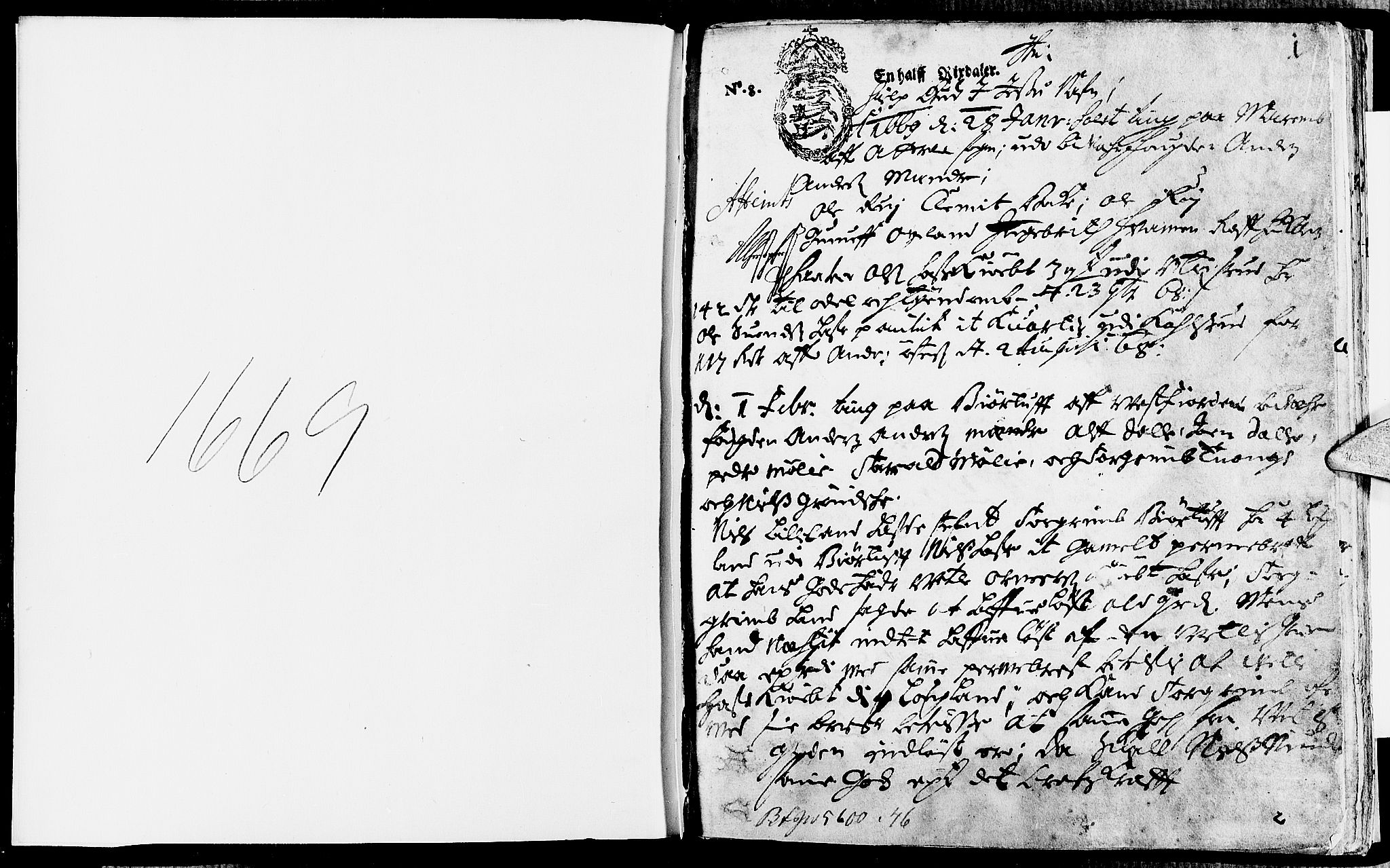 Øvre Telemark østfjelske sorenskriveri, SAKO/A-213/F/Fa/Faa/L0005: Tingbok, 1669, p. 1