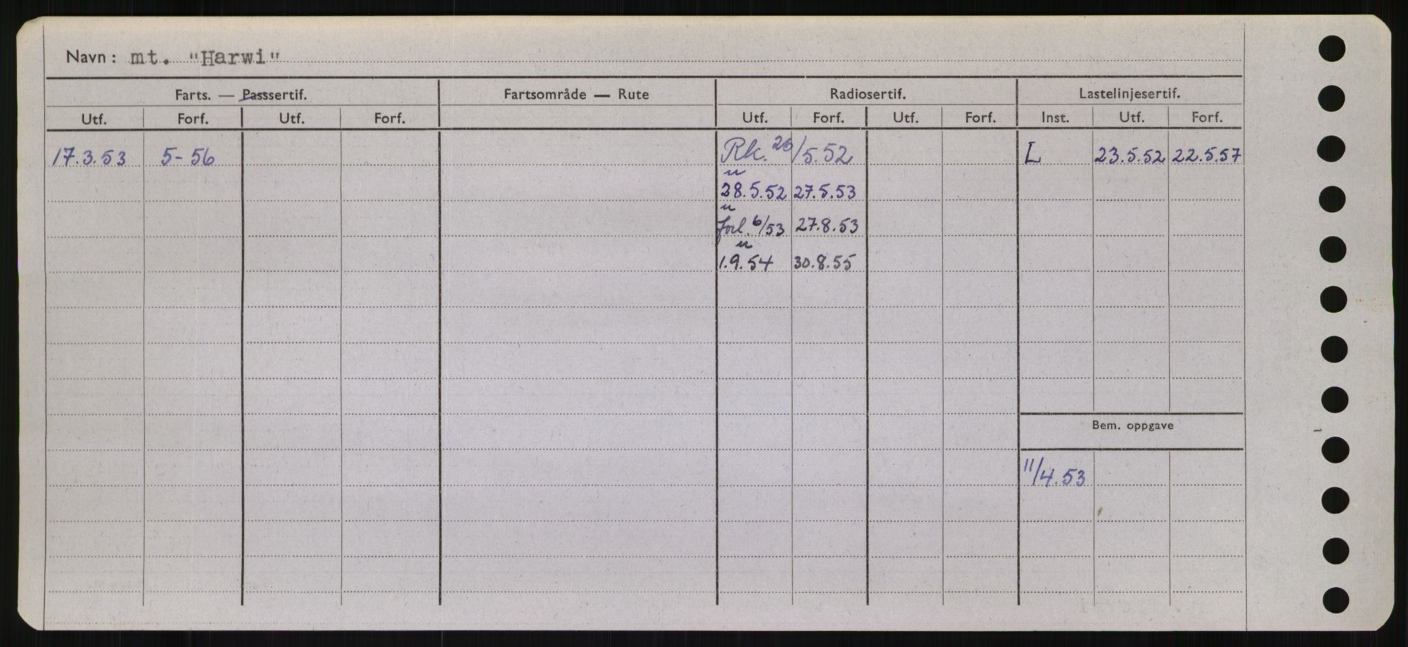 Sjøfartsdirektoratet med forløpere, Skipsmålingen, AV/RA-S-1627/H/Hb/L0002: Fartøy, E-H, p. 330