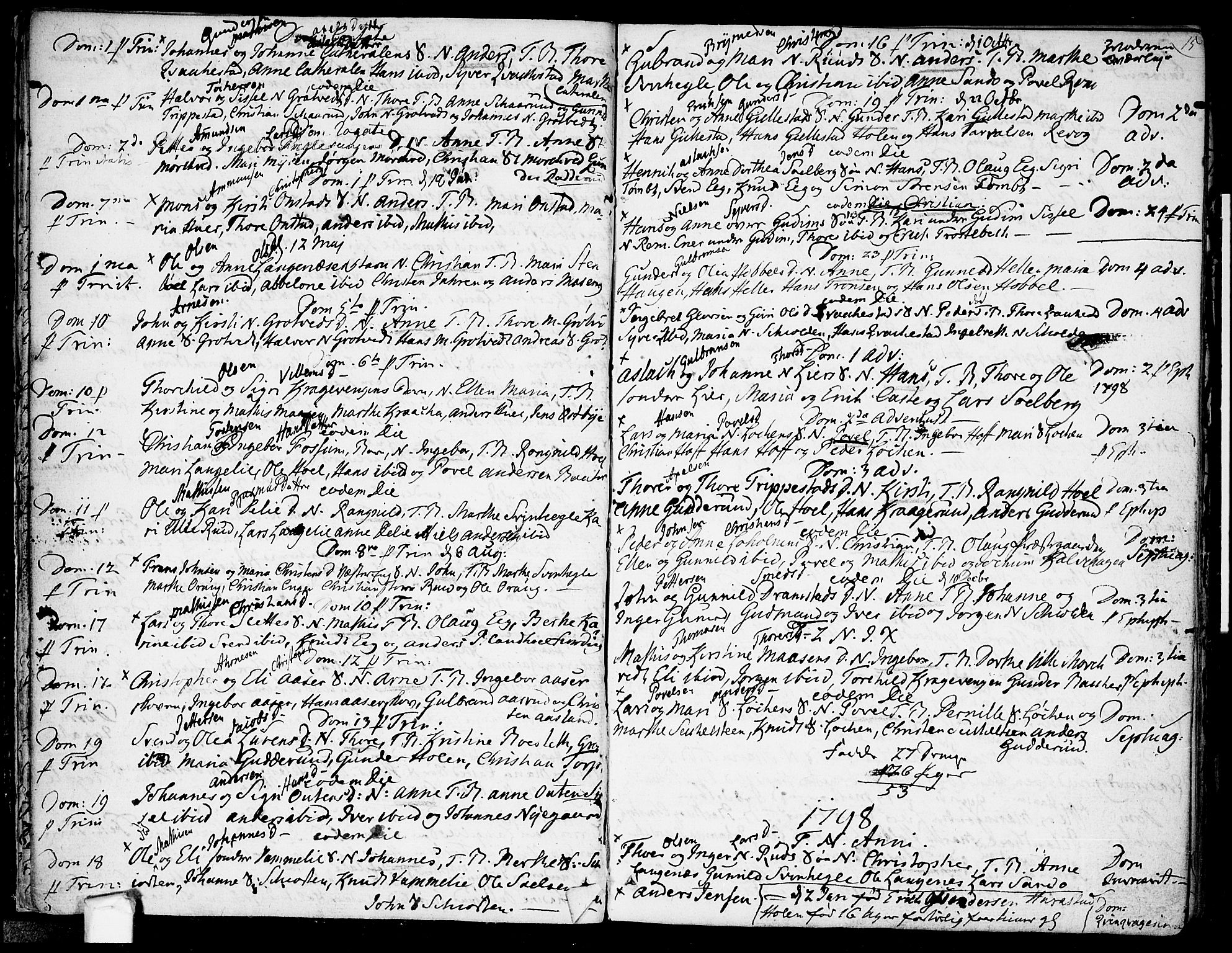 Askim prestekontor Kirkebøker, SAO/A-10900/F/Fa/L0003: Parish register (official) no. 3, 1790-1816, p. 15