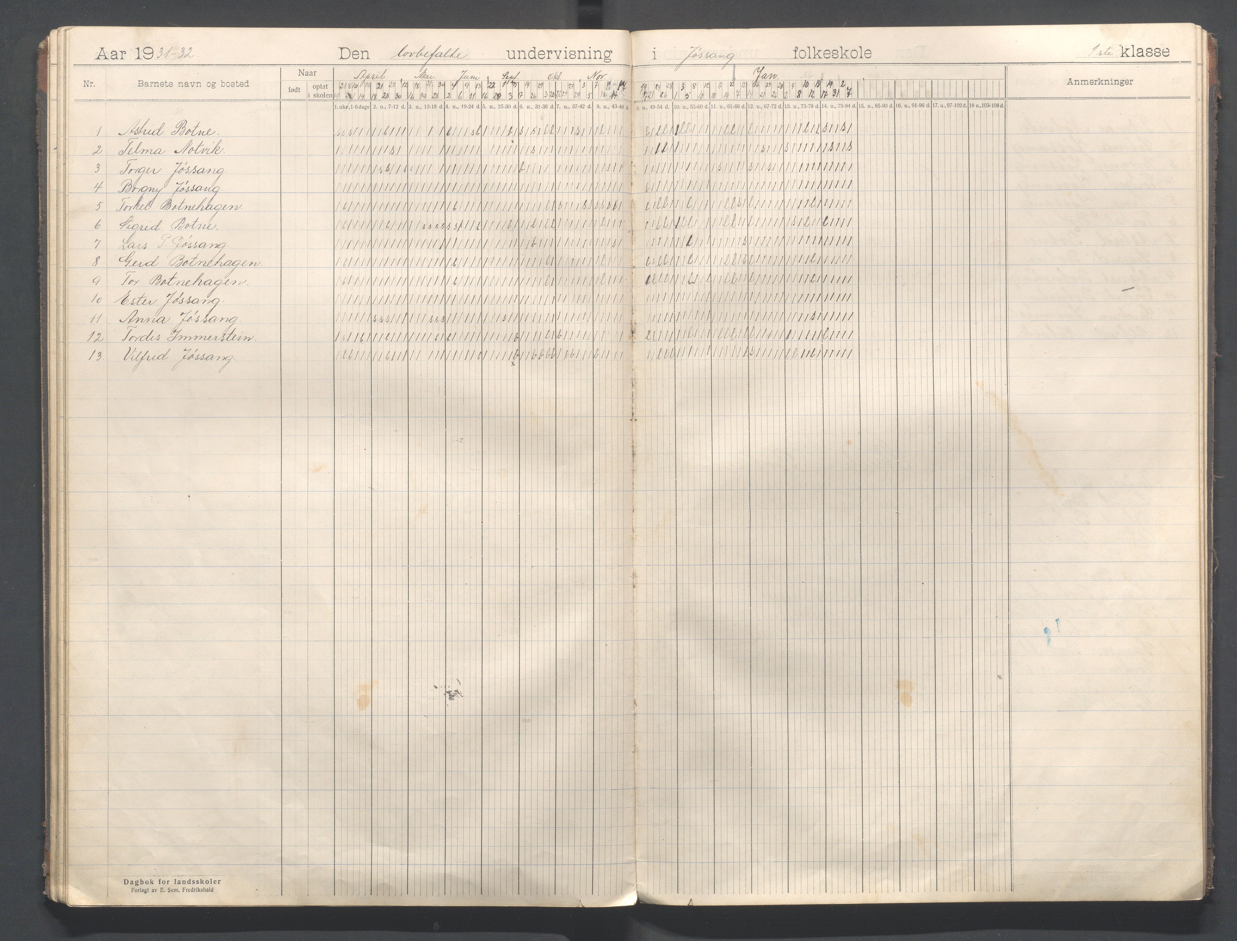 Strand kommune - Jøssang skole, IKAR/A-1274/G/Ga/L0001: Dagbok, 1916-1946, p. 27