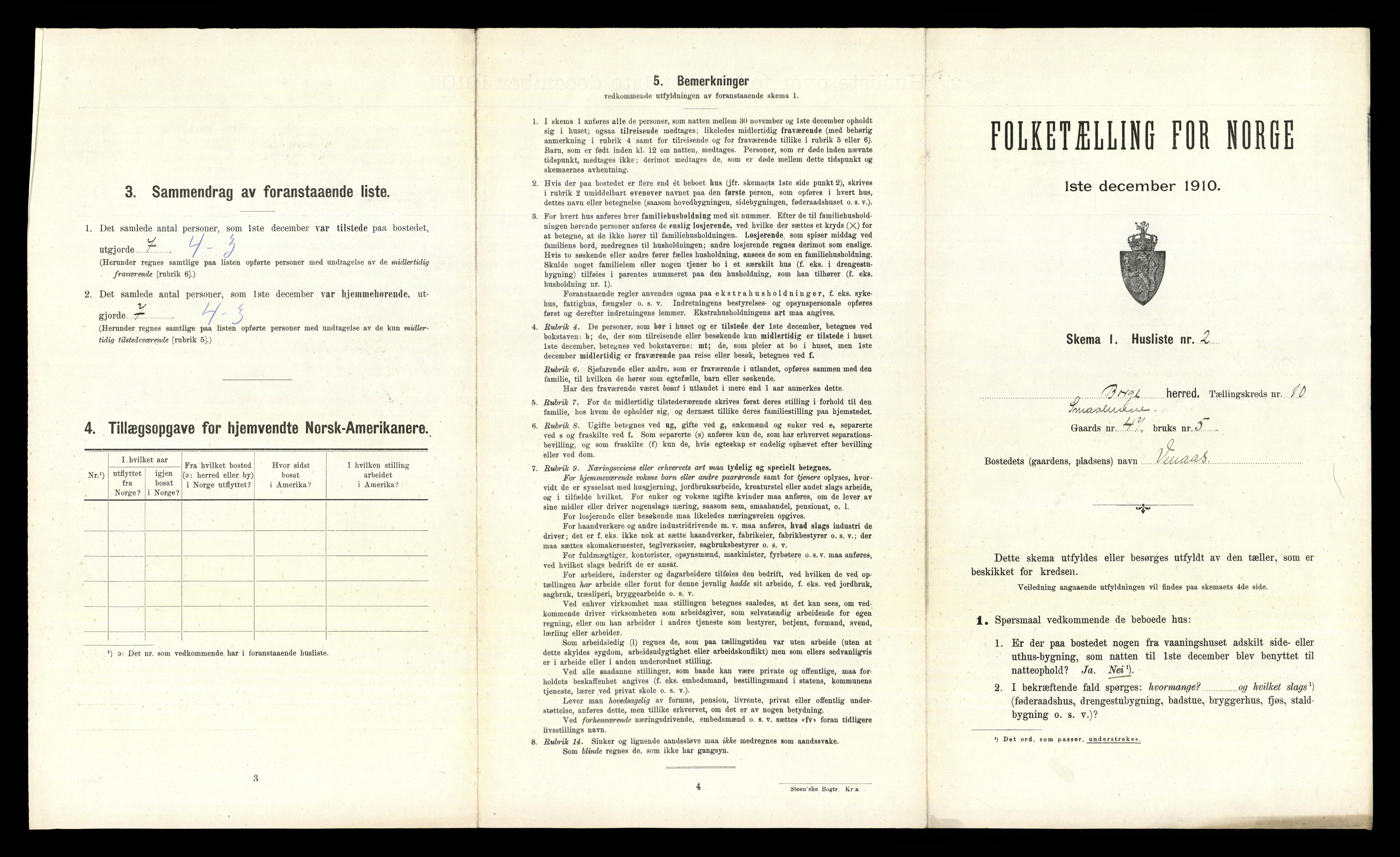RA, 1910 census for Borge, 1910, p. 1408