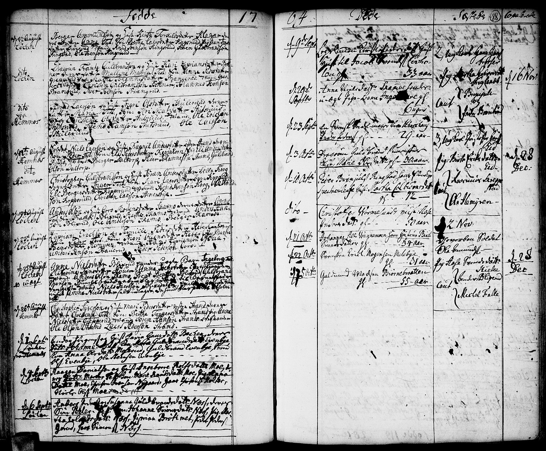Høland prestekontor Kirkebøker, AV/SAO-A-10346a/F/Fa/L0004: Parish register (official) no. I 4, 1757-1780, p. 88