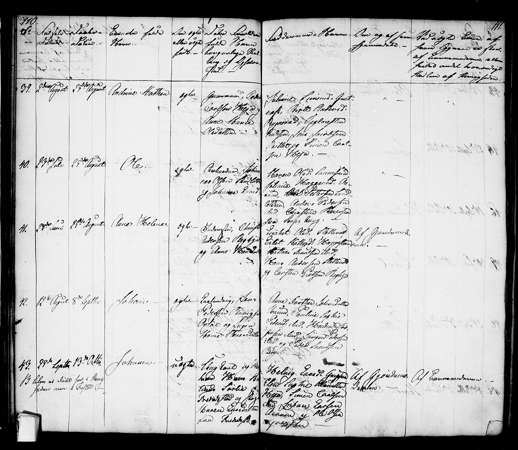 Borge prestekontor Kirkebøker, SAO/A-10903/F/Fa/L0004: Parish register (official) no. I 4, 1836-1848, p. 110-111