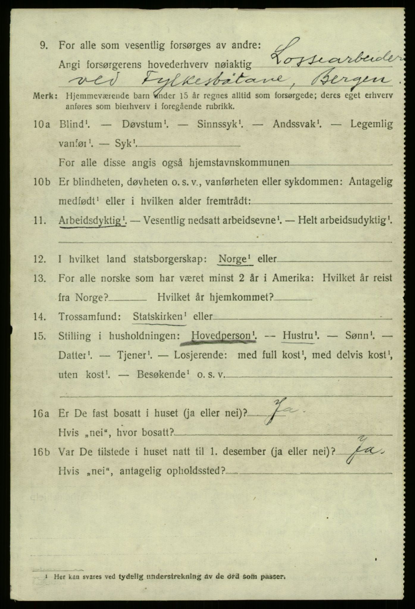 SAB, 1920 census for Fjaler, 1920, p. 6102