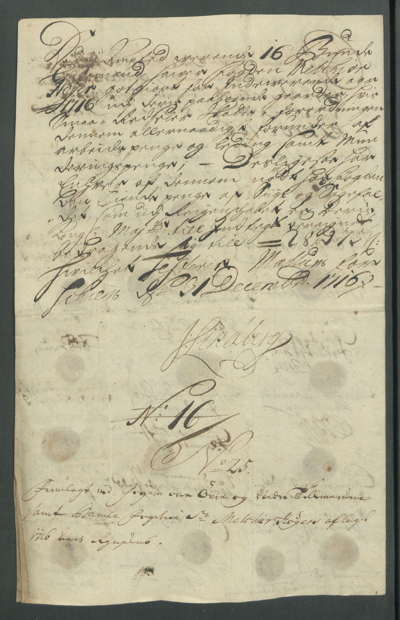 Rentekammeret inntil 1814, Reviderte regnskaper, Fogderegnskap, AV/RA-EA-4092/R36/L2128: Fogderegnskap Øvre og Nedre Telemark og Bamble, 1716, p. 314