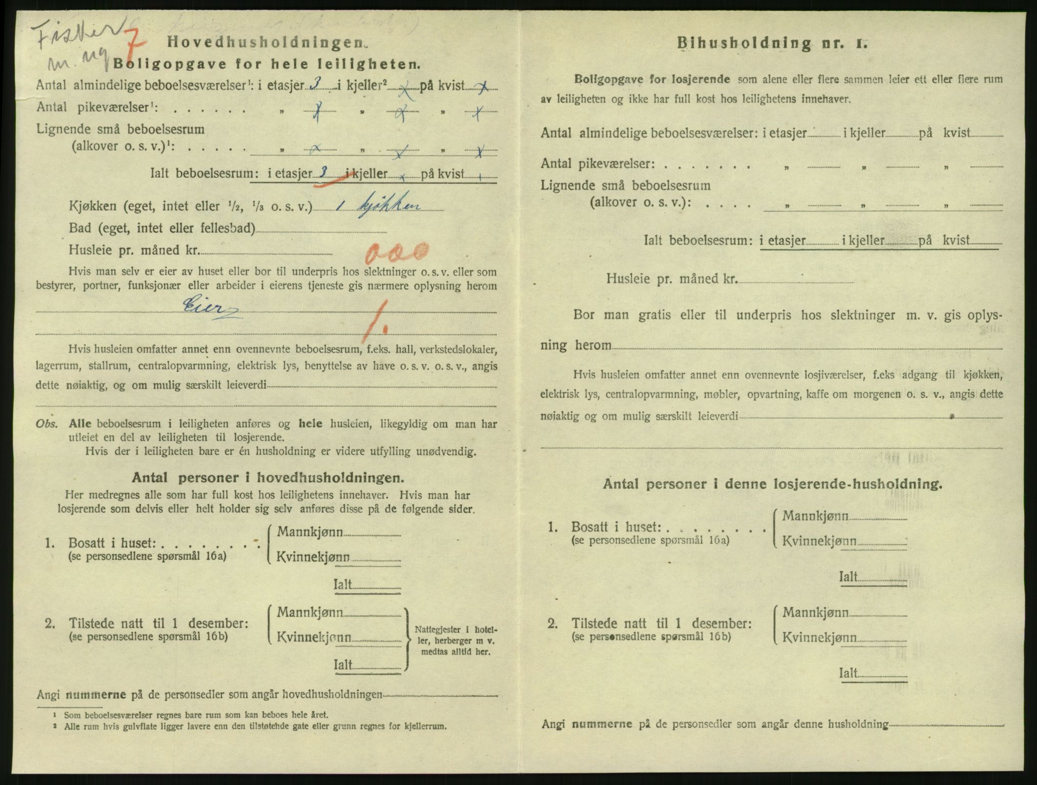 SAKO, 1920 census for Larvik, 1920, p. 3115