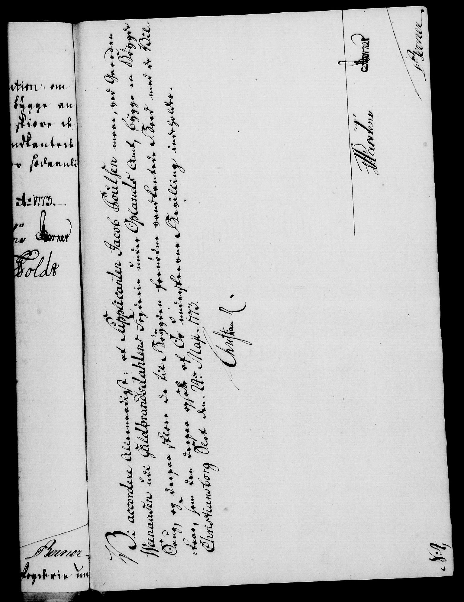 Rentekammeret, Kammerkanselliet, AV/RA-EA-3111/G/Gf/Gfa/L0055: Norsk relasjons- og resolusjonsprotokoll (merket RK 52.55), 1773, p. 142