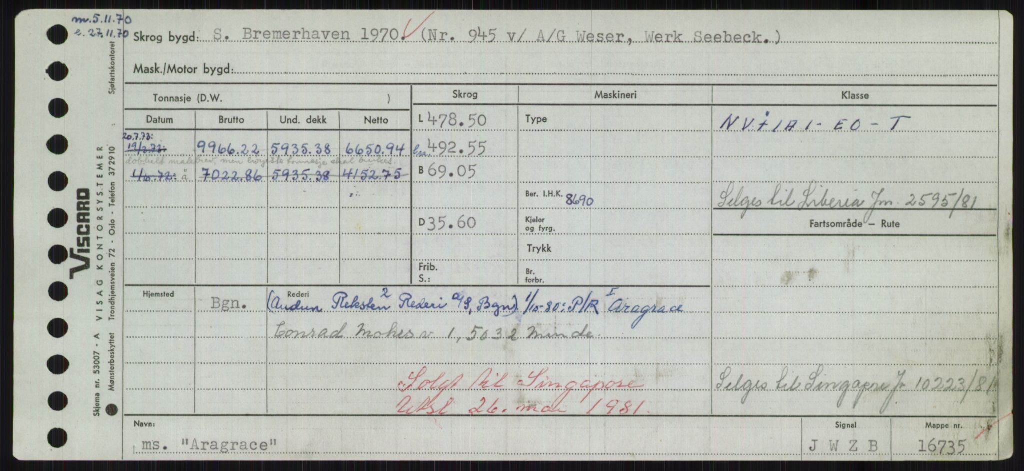 Sjøfartsdirektoratet med forløpere, Skipsmålingen, AV/RA-S-1627/H/Hd/L0002: Fartøy, Apa-Axe, p. 27