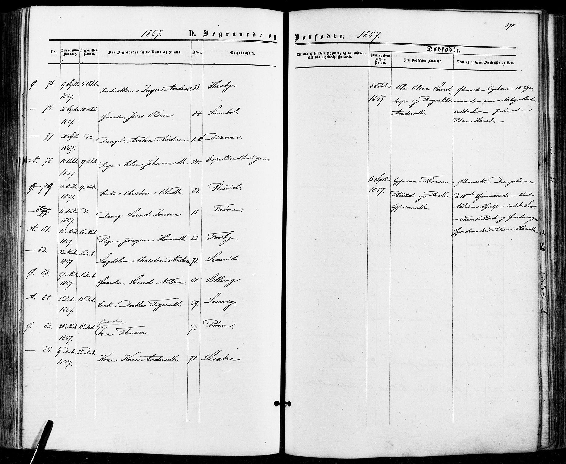 Aremark prestekontor Kirkebøker, SAO/A-10899/F/Fc/L0004: Parish register (official) no. III 4, 1866-1877, p. 569-570