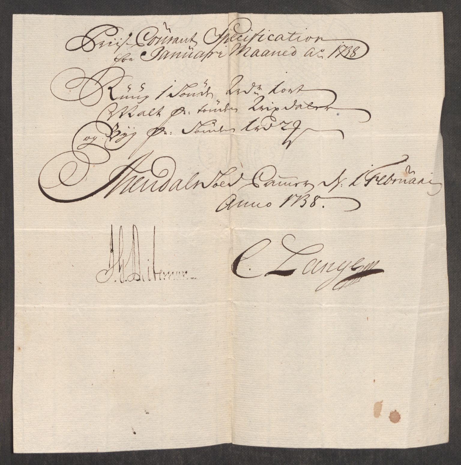 Rentekammeret inntil 1814, Realistisk ordnet avdeling, AV/RA-EA-4070/Oe/L0001: [Ø1]: Priskuranter, 1712-1739, p. 827