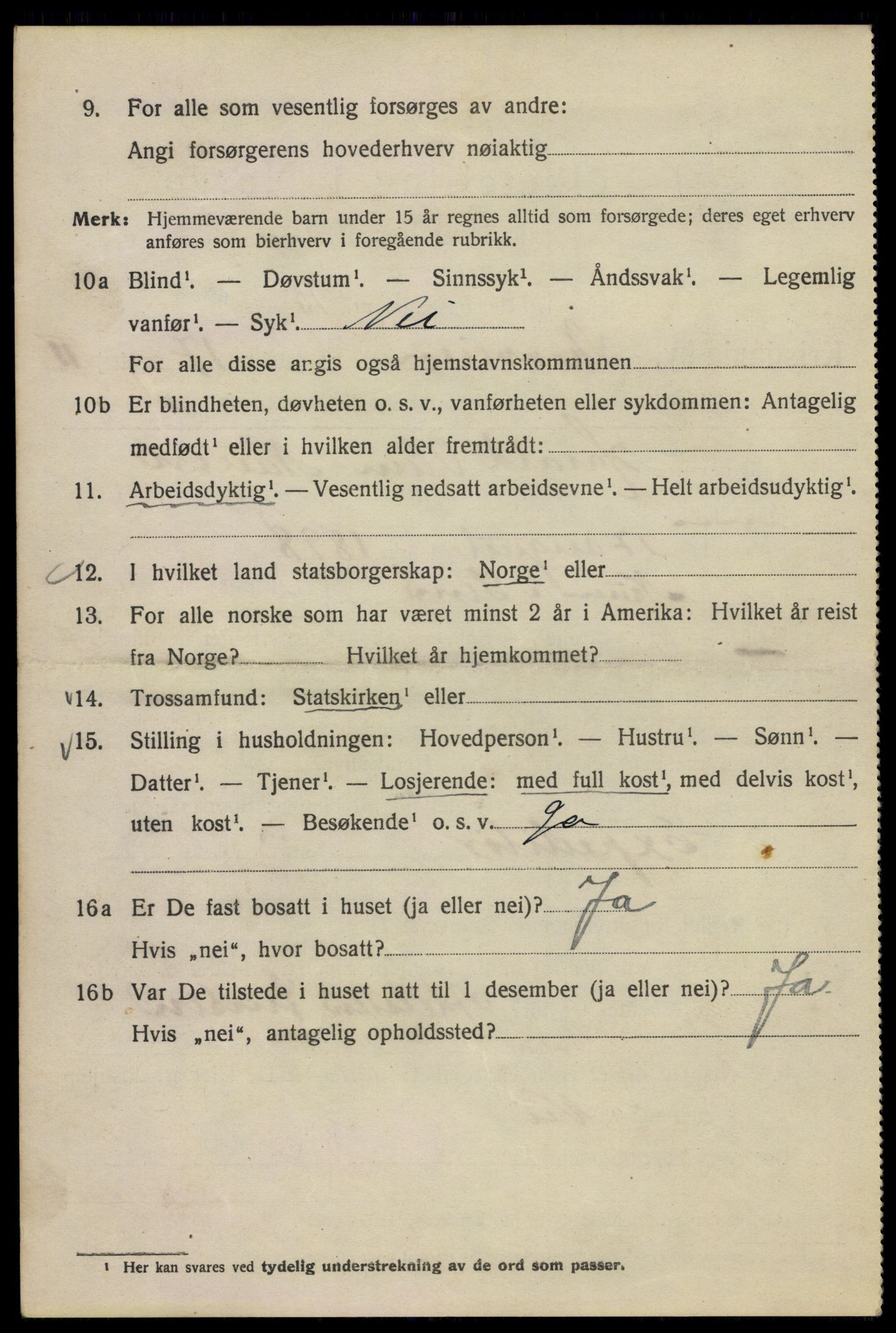 SAO, 1920 census for Kristiania, 1920, p. 516394