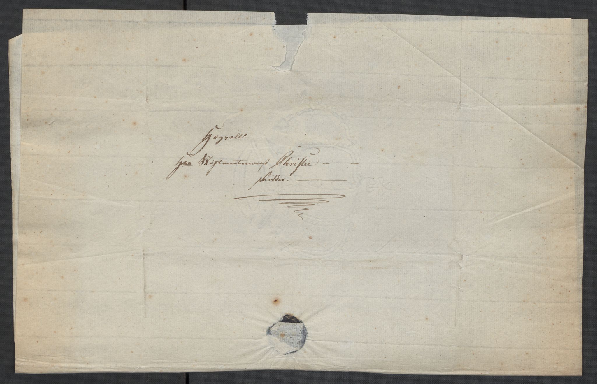 Christie, Wilhelm Frimann Koren, AV/RA-PA-0014/F/L0005: Christies dokumenter fra Stortinget, 1815-1816, p. 645