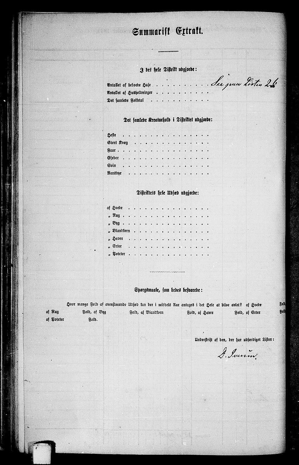 RA, 1865 census for Røros, 1865, p. 45