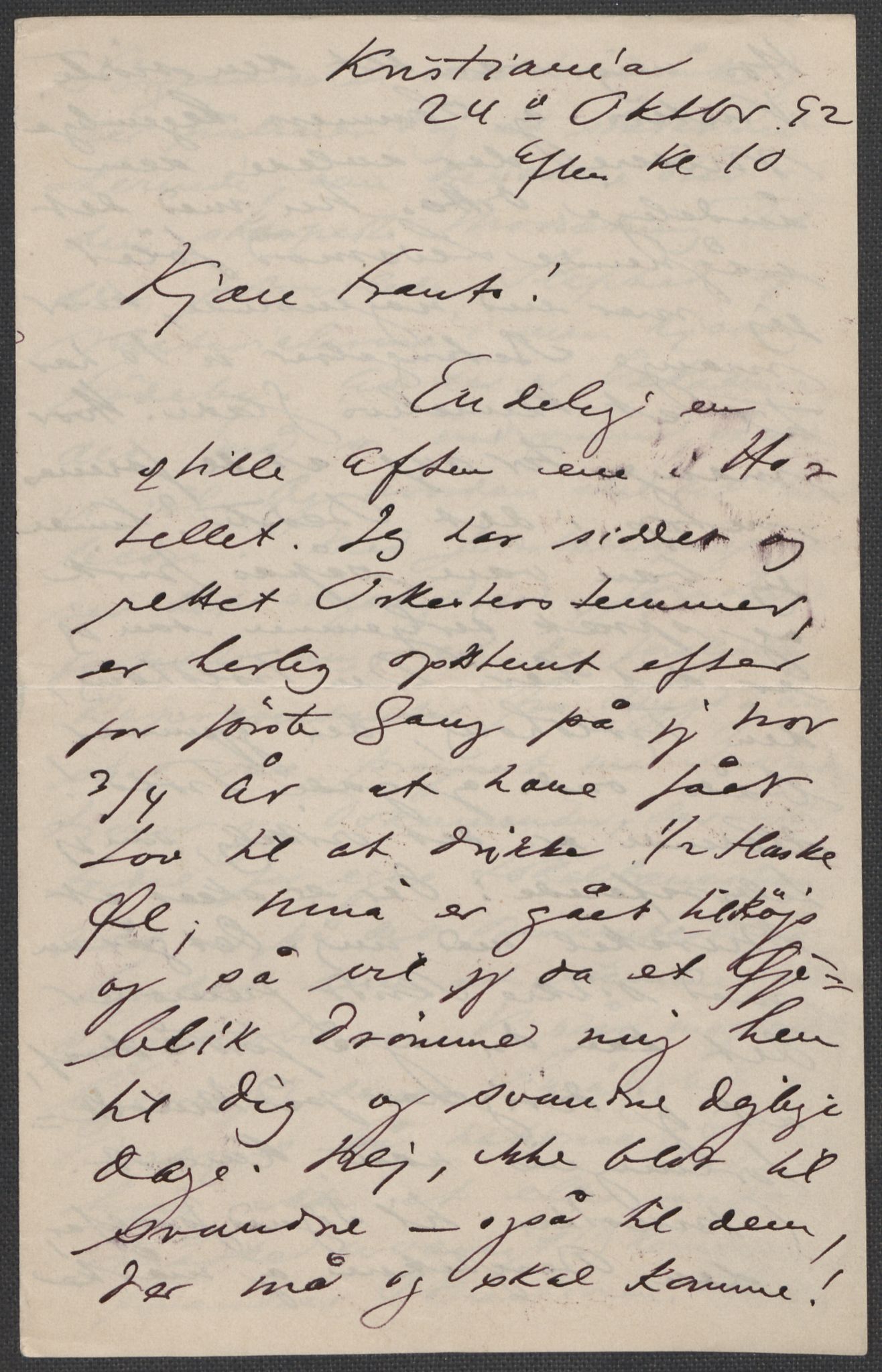 Beyer, Frants, AV/RA-PA-0132/F/L0001: Brev fra Edvard Grieg til Frantz Beyer og "En del optegnelser som kan tjene til kommentar til brevene" av Marie Beyer, 1872-1907, p. 369