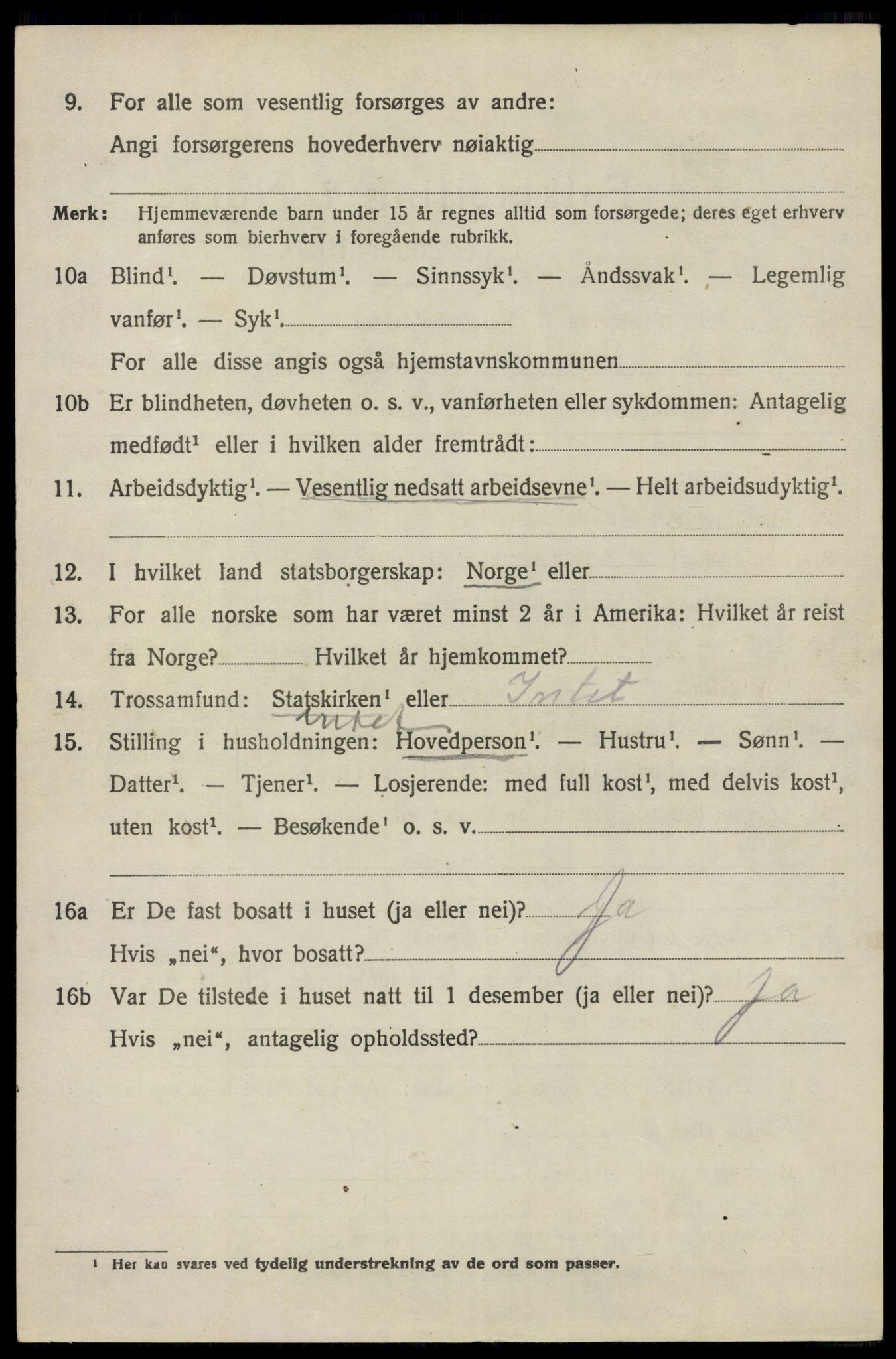 SAO, 1920 census for Ås, 1920, p. 7997