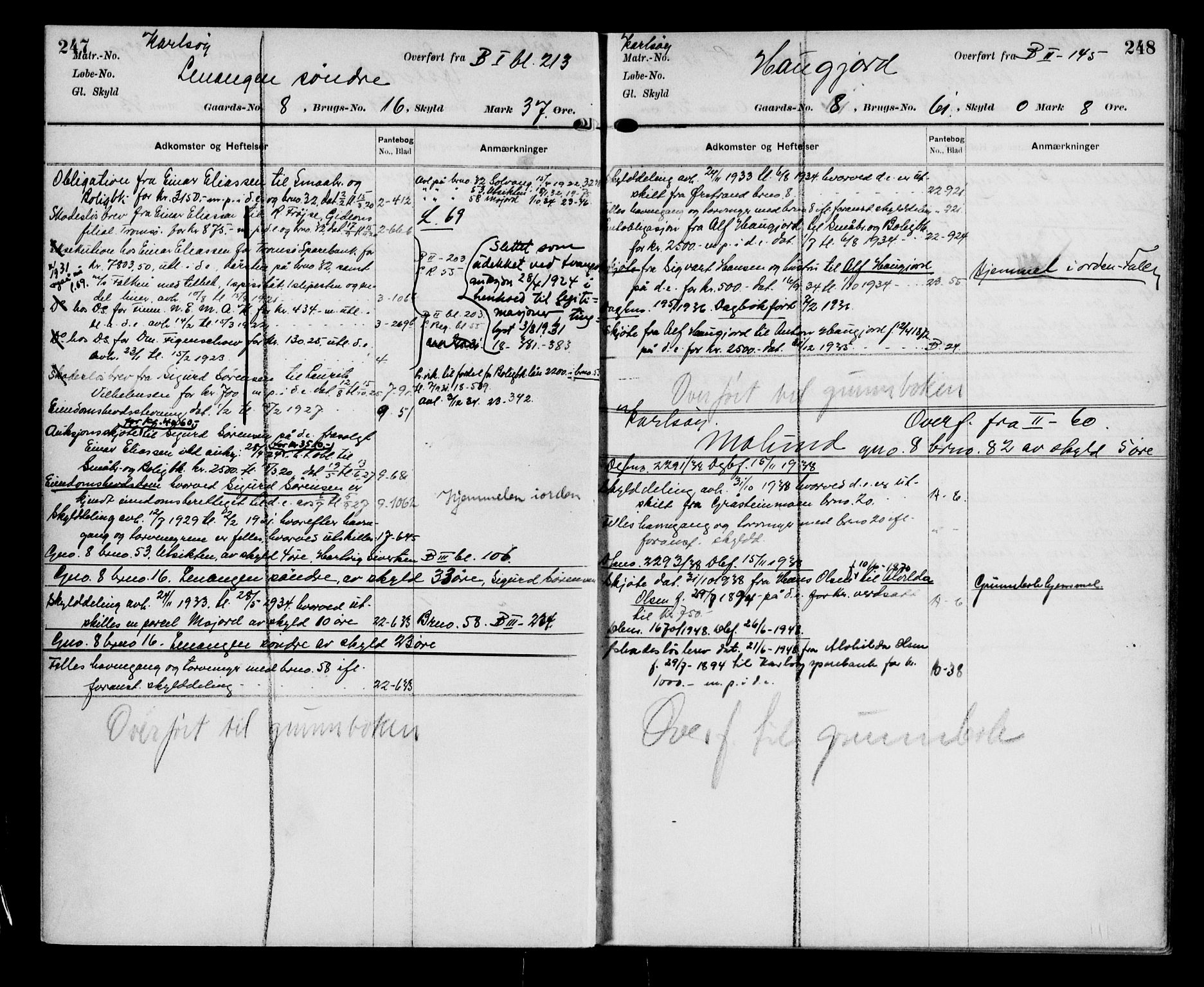 Lyngen sorenskriveri, AV/SATØ-SATØ-0052/1/G/Gc/L0003: Mortgage register no. 3, p. 247-248