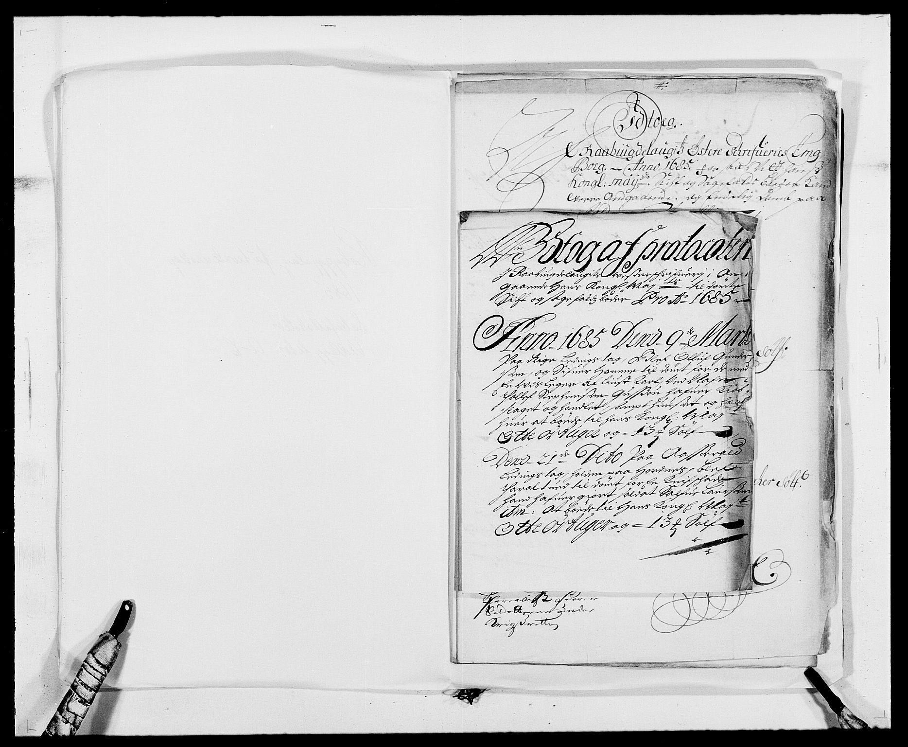 Rentekammeret inntil 1814, Reviderte regnskaper, Fogderegnskap, RA/EA-4092/R40/L2439: Fogderegnskap Råbyggelag, 1684-1685, p. 226