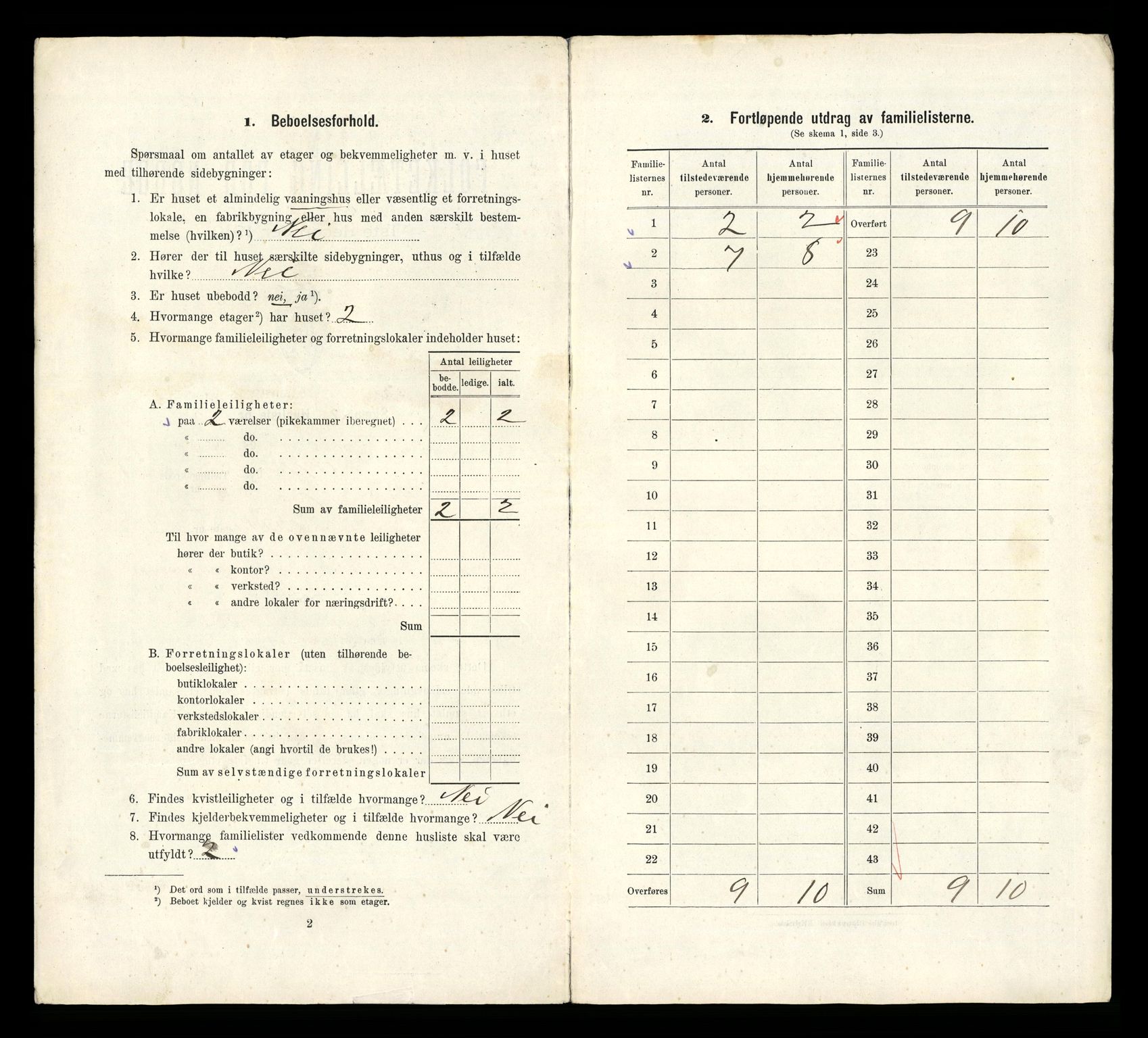 RA, 1910 census for Moss, 1910, p. 3246