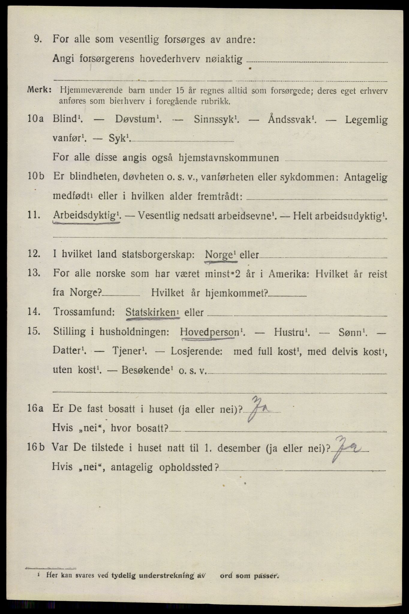 SAO, 1920 census for Eidsvoll, 1920, p. 6448