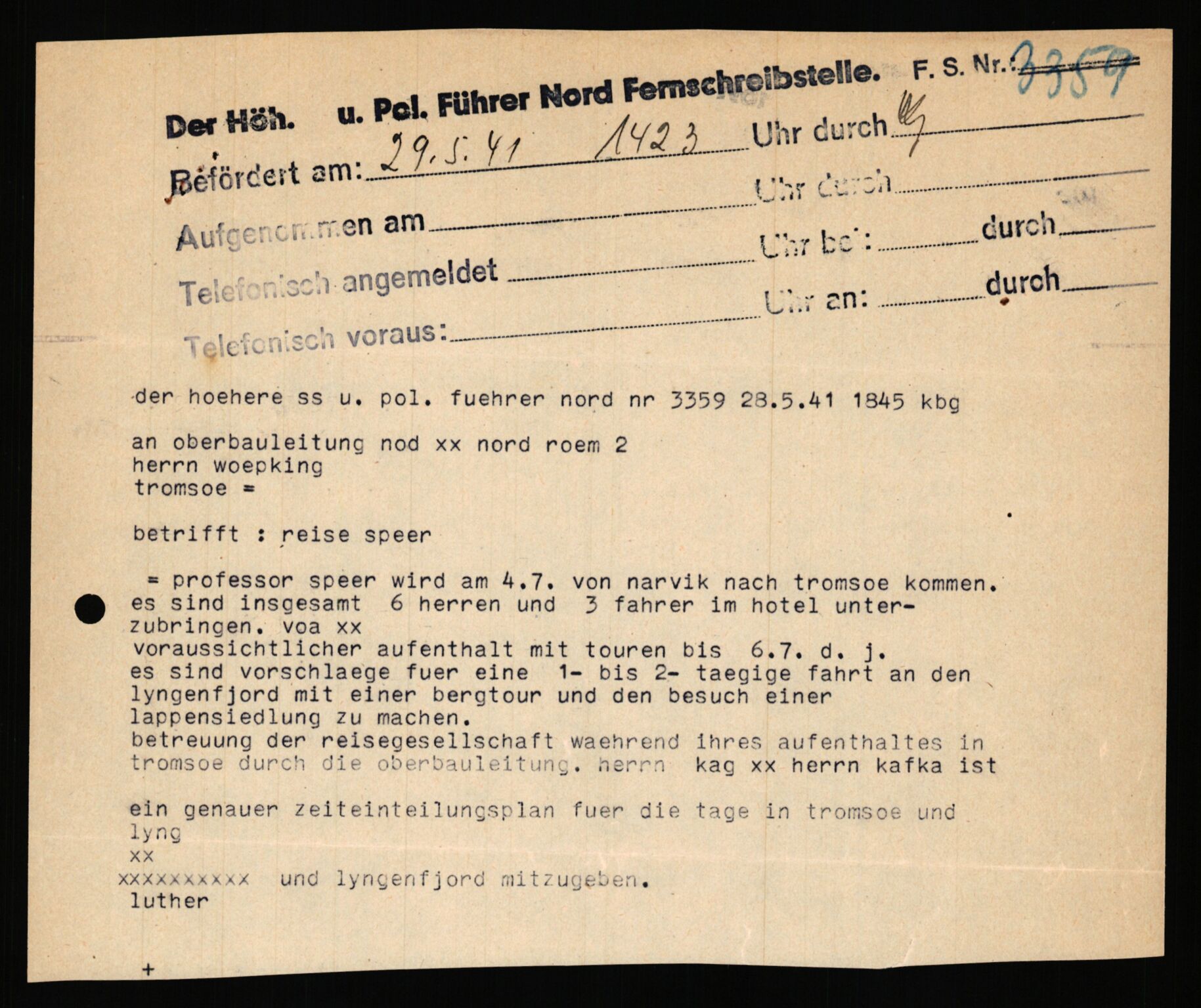 Tyske arkiver, Organisation Todt (OT), Einsatzgruppe Wiking, AV/RA-RAFA-2188/2/B/Bb/L0006: Korrespondanse med Kriegsmarine, 1940-1941, p. 589