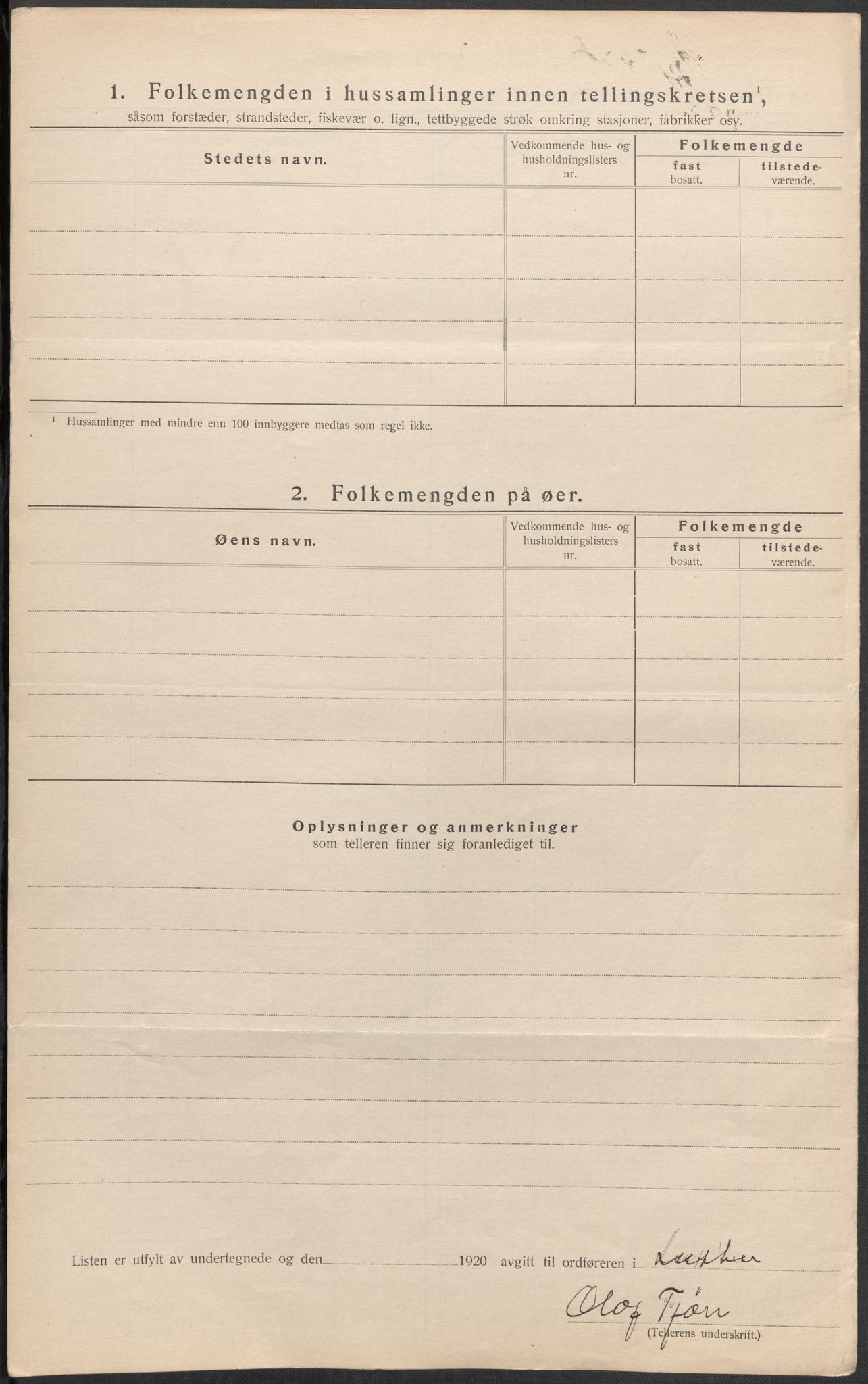 SAB, 1920 census for Luster, 1920, p. 21