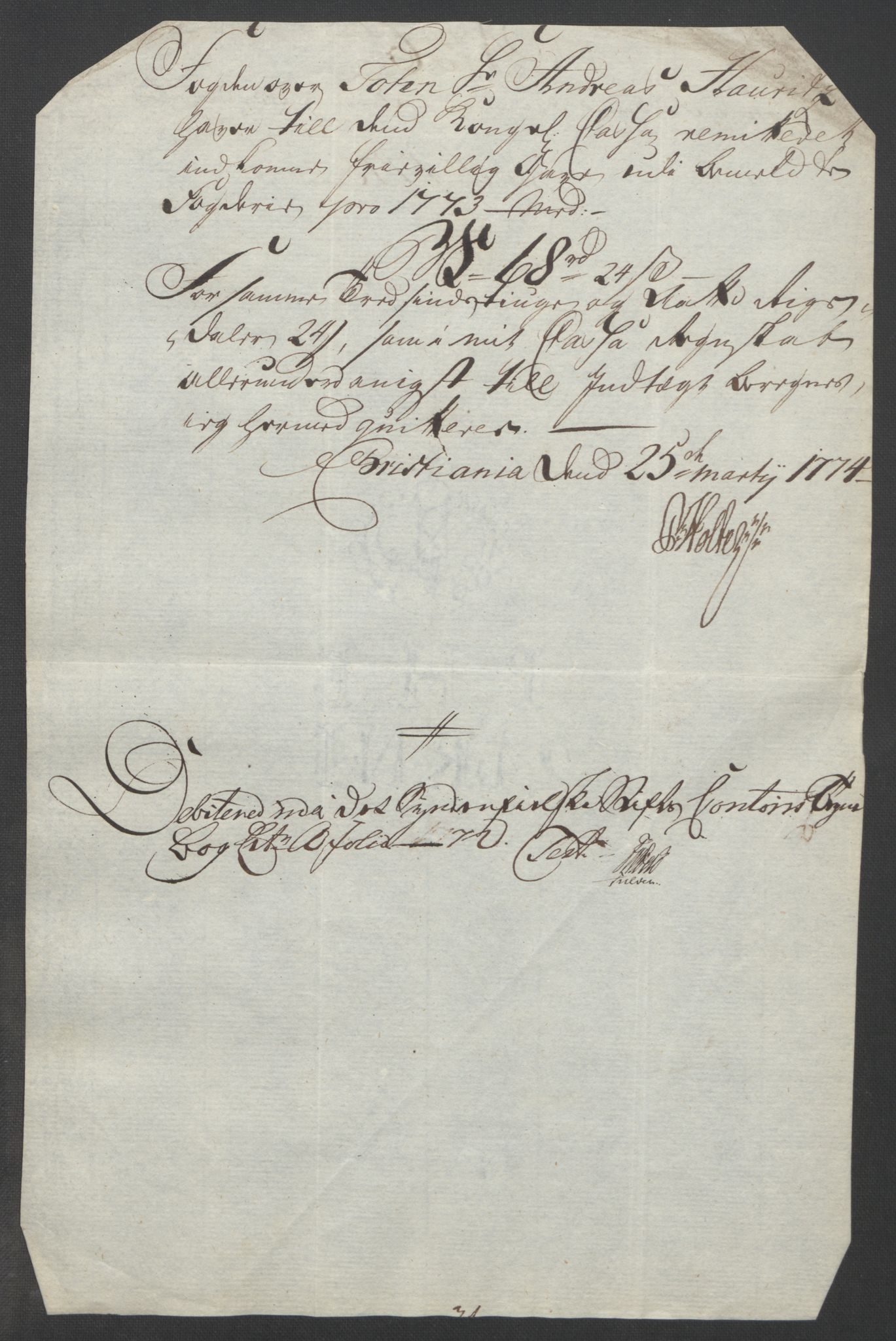 Rentekammeret inntil 1814, Reviderte regnskaper, Fogderegnskap, AV/RA-EA-4092/R19/L1399: Fogderegnskap Toten, Hadeland og Vardal, 1762-1783, p. 325