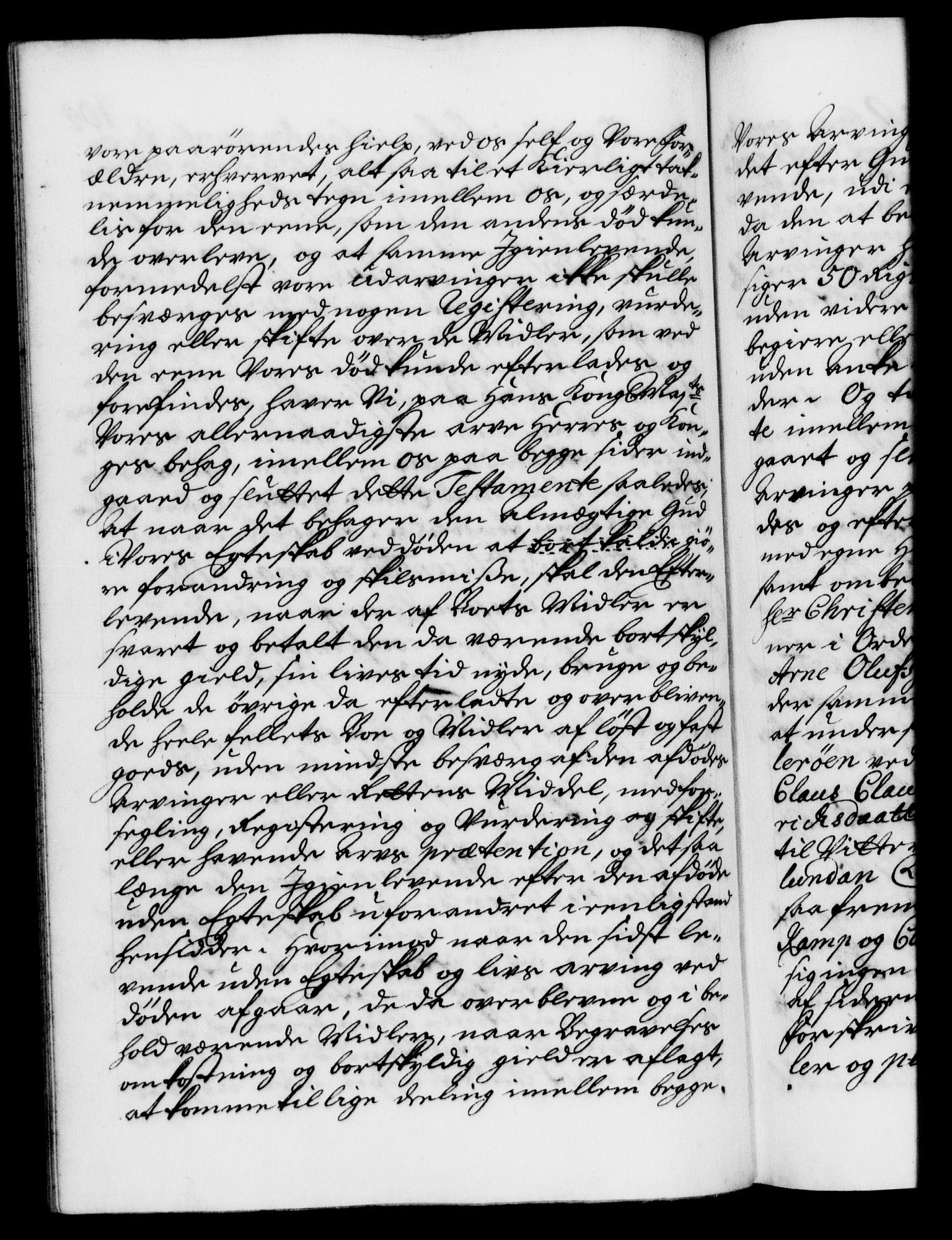 Danske Kanselli 1572-1799, AV/RA-EA-3023/F/Fc/Fca/Fcaa/L0022: Norske registre, 1716-1719, p. 104b