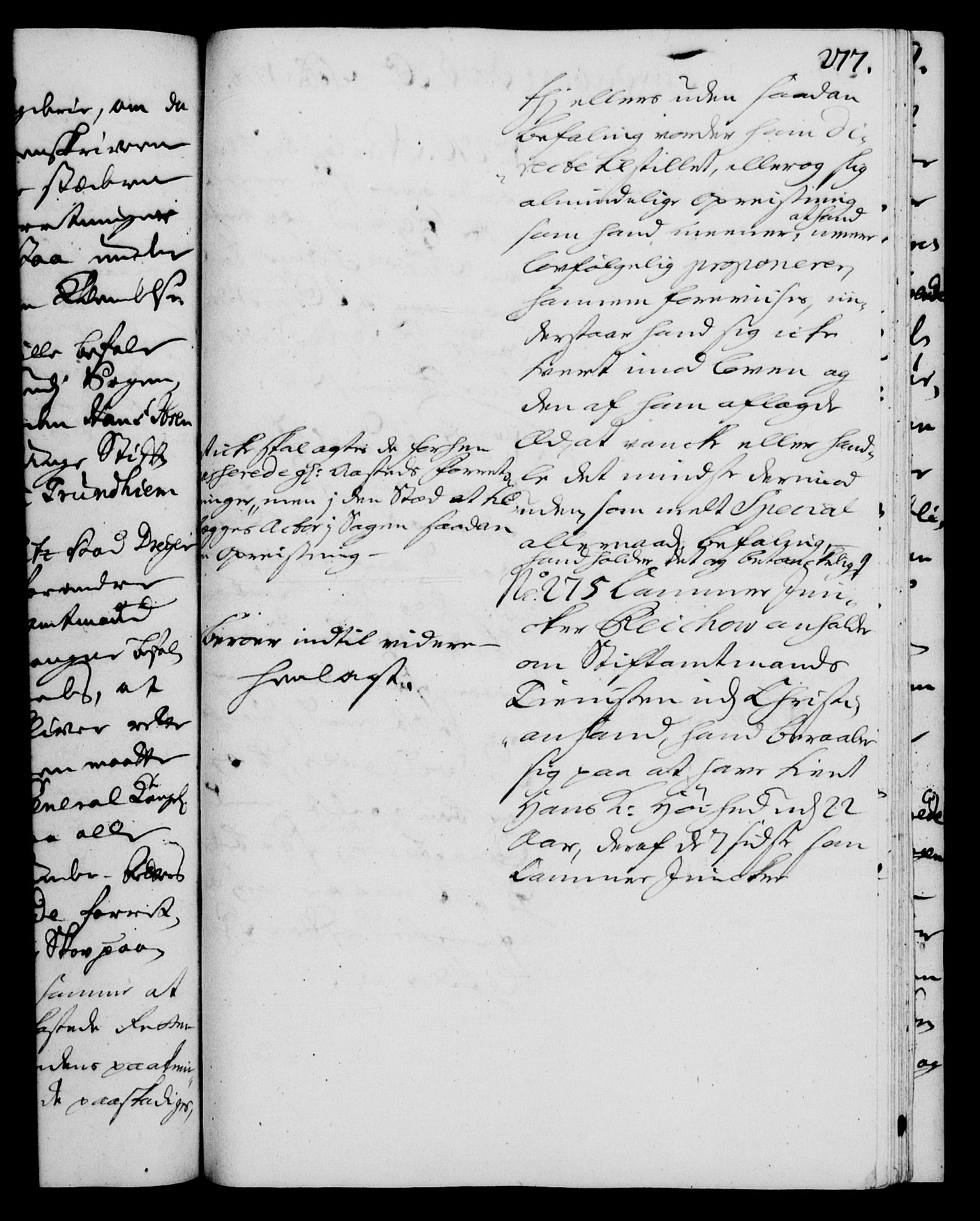 Rentekammeret, Kammerkanselliet, AV/RA-EA-3111/G/Gh/Gha/L0010: Norsk ekstraktmemorialprotokoll (merket RK 53.55), 1728, p. 277