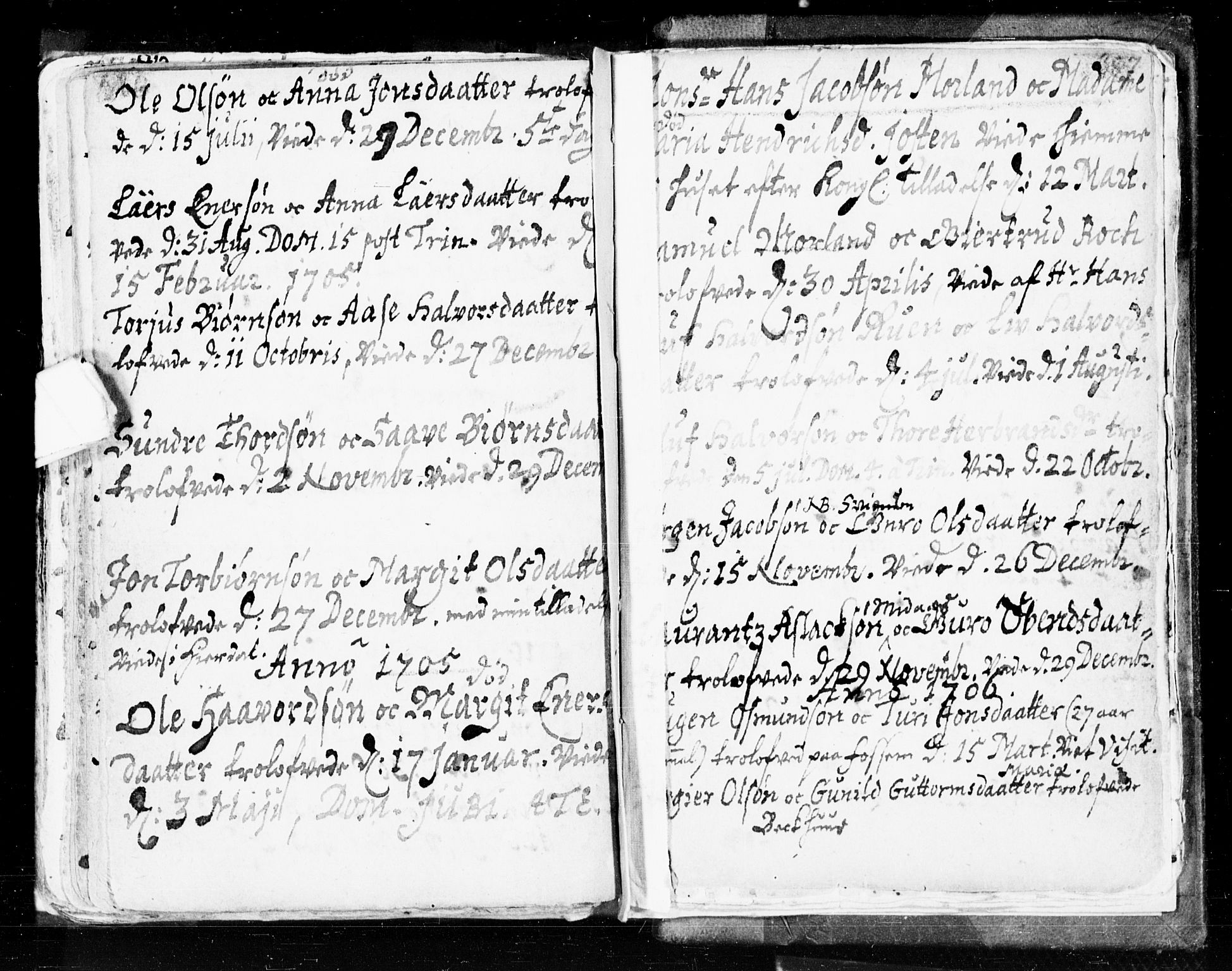 Seljord kirkebøker, SAKO/A-20/F/Fa/L0002: Parish register (official) no. I 2, 1689-1713, p. 386-387