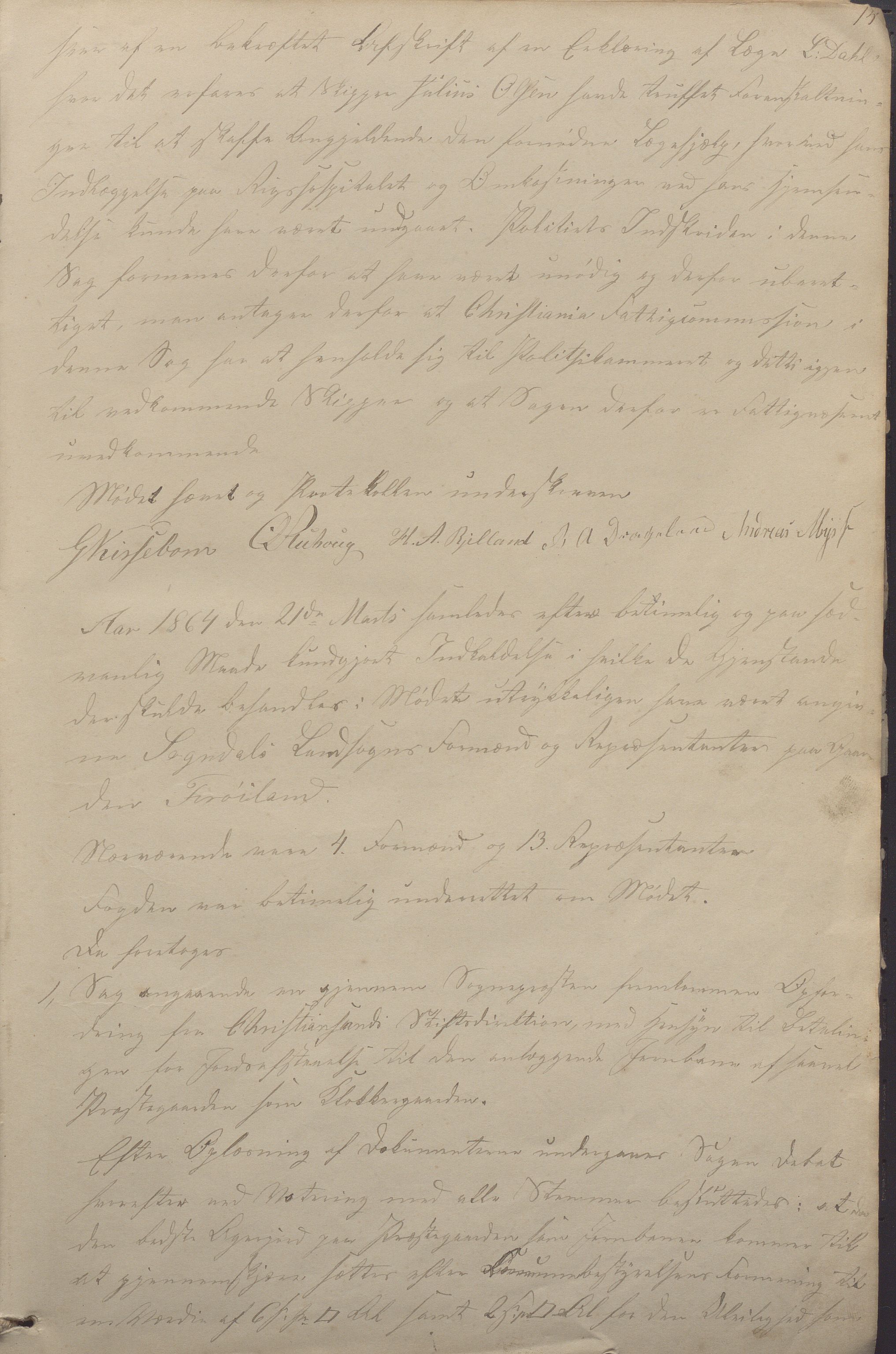 Sokndal kommune - Formannskapet/Sentraladministrasjonen, IKAR/K-101099/A/L0001: Forhandlingsprotokoll, 1863-1886, p. 15a