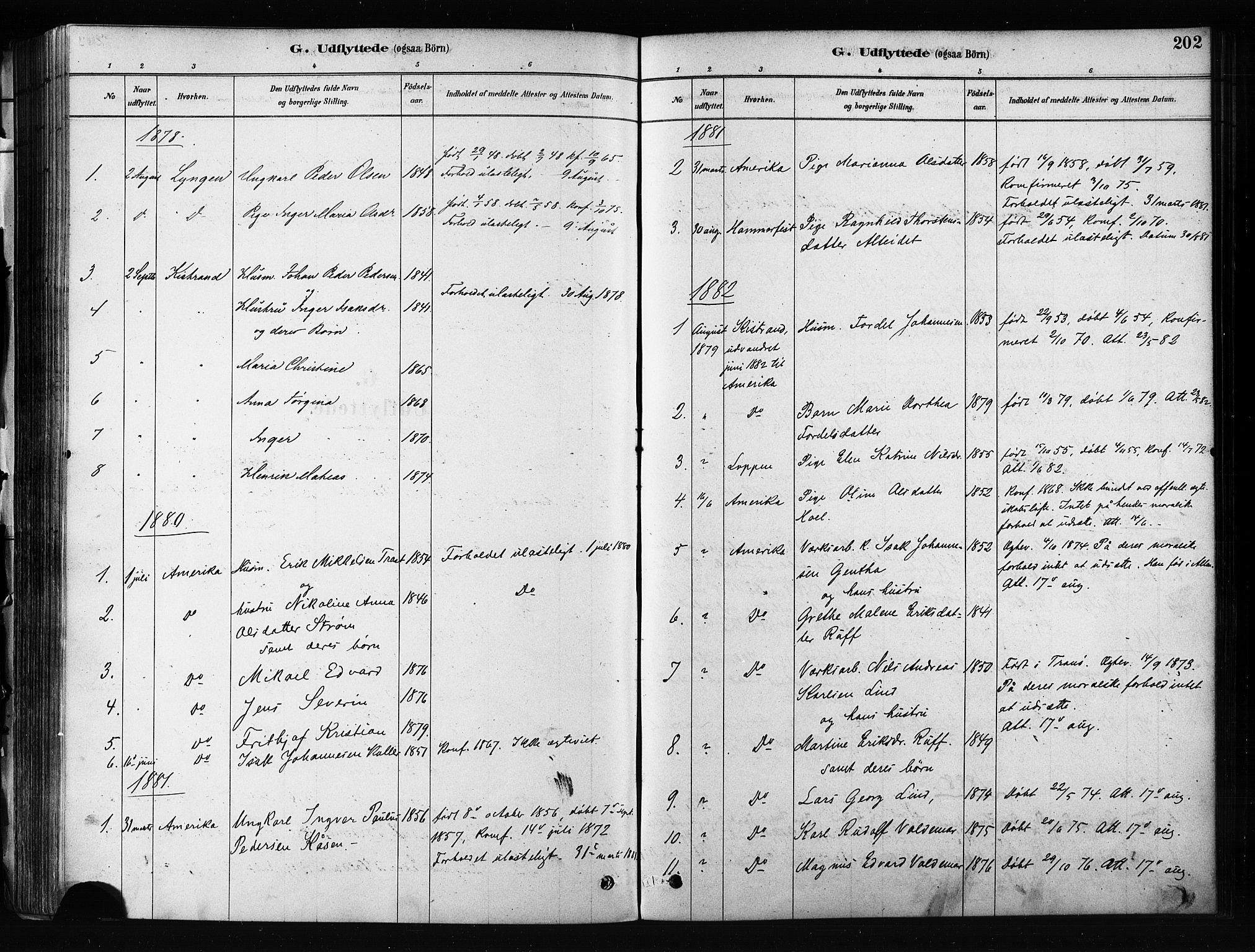 Skjervøy sokneprestkontor, AV/SATØ-S-1300/H/Ha/Haa/L0012kirke: Parish register (official) no. 12, 1878-1891, p. 202