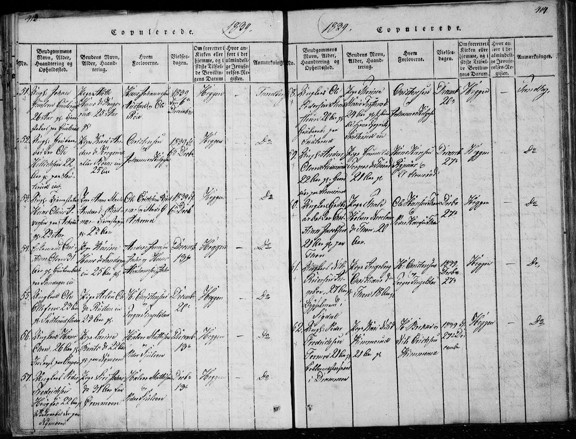 Modum kirkebøker, AV/SAKO-A-234/G/Ga/L0003: Parish register (copy) no. I 3, 1832-1842, p. 413-414