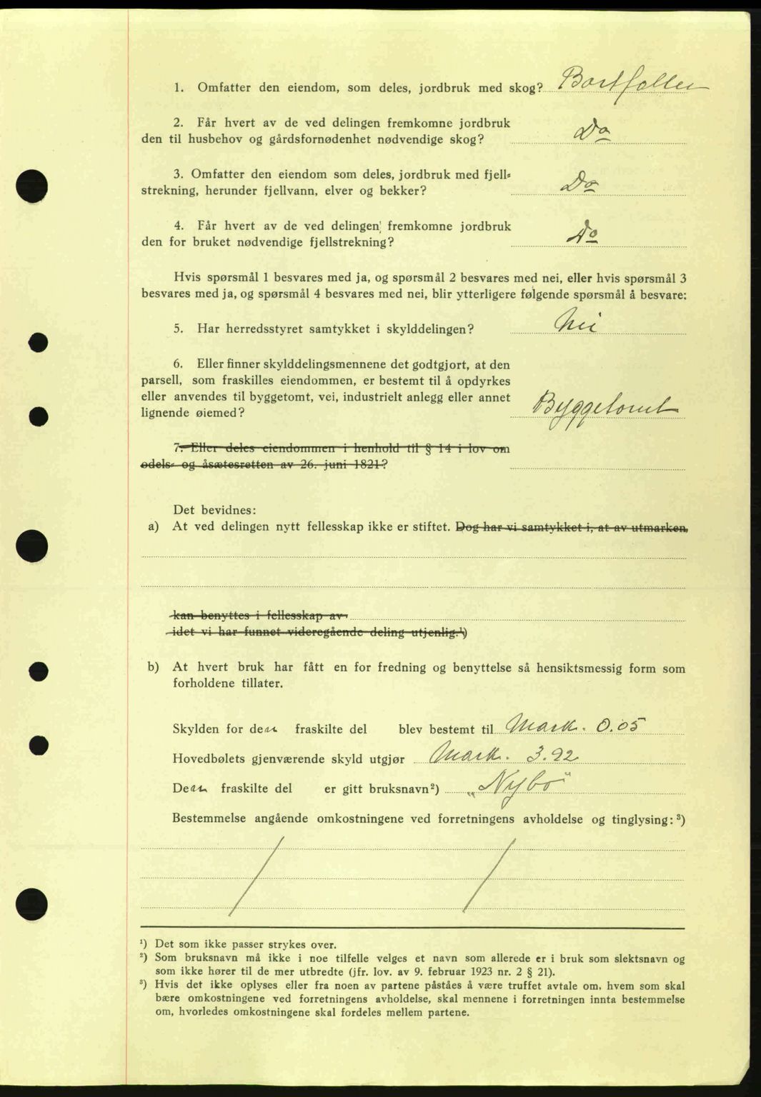 Tønsberg sorenskriveri, AV/SAKO-A-130/G/Ga/Gaa/L0011: Mortgage book no. A11, 1941-1942, Diary no: : 1245/1942