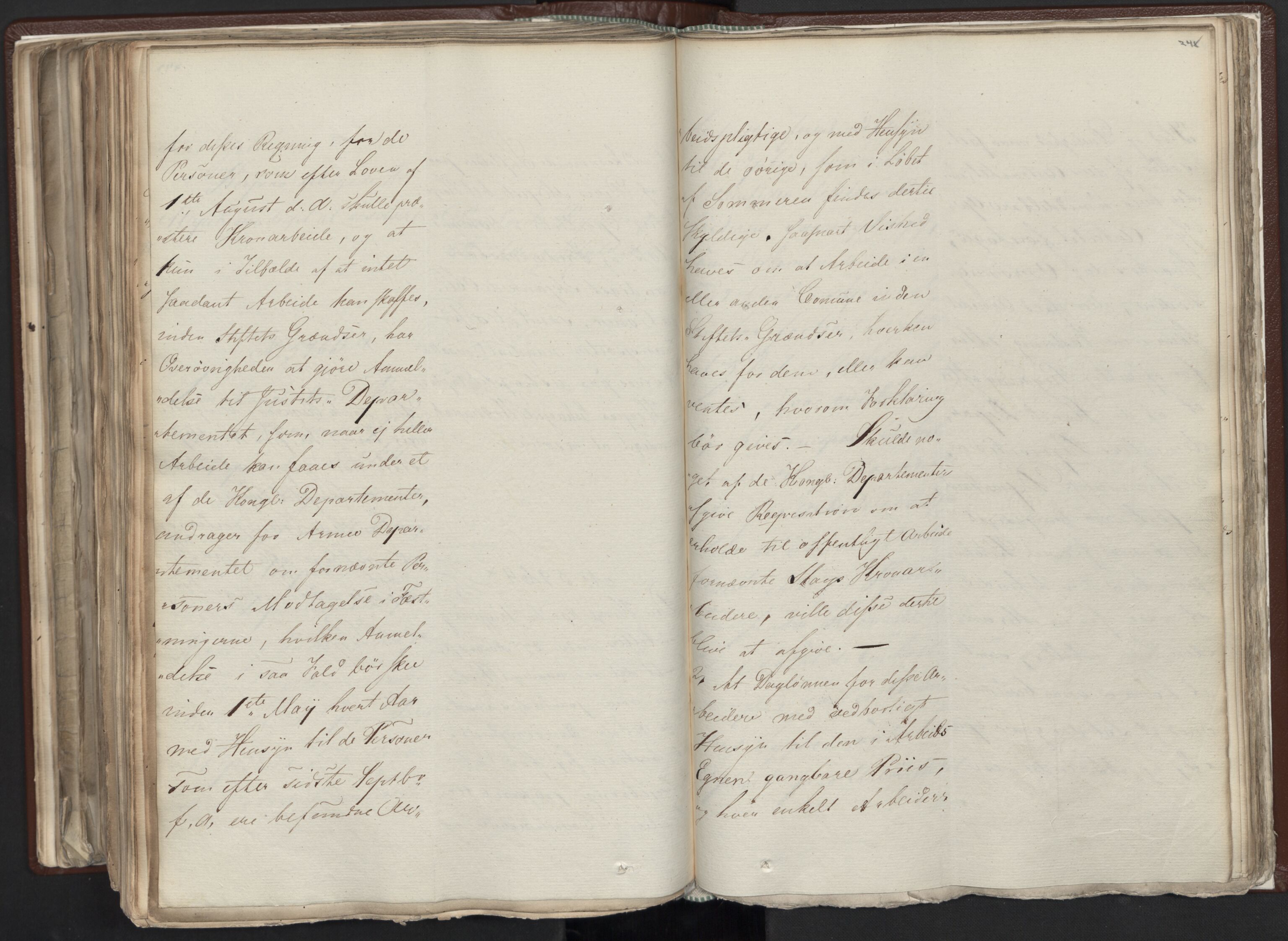 Statsrådssekretariatet, AV/RA-S-1001/A/Ab/L0012: Kgl. res. nr. 5679-6008 II, 1821, p. 247b-248a