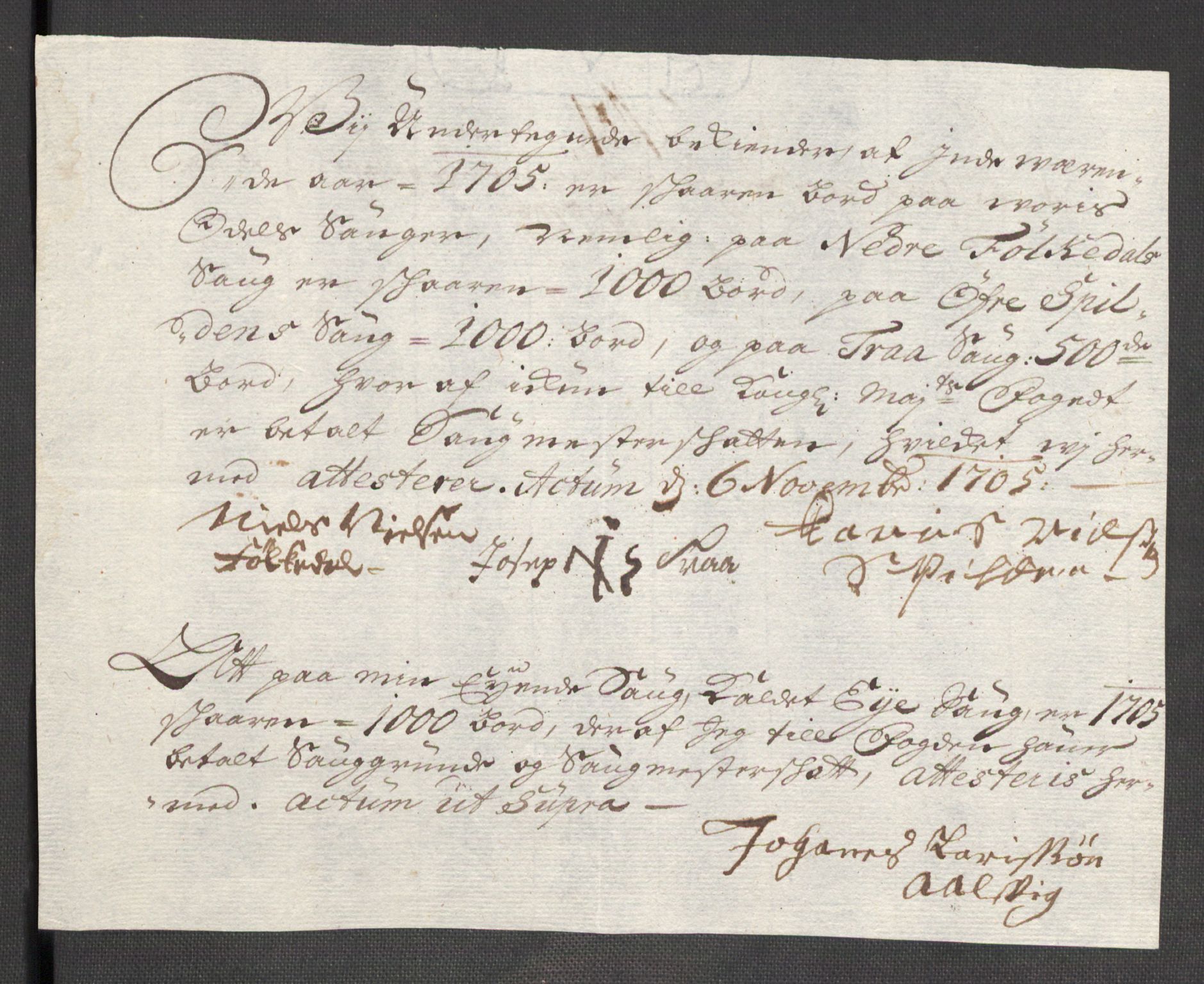 Rentekammeret inntil 1814, Reviderte regnskaper, Fogderegnskap, AV/RA-EA-4092/R48/L2983: Fogderegnskap Sunnhordland og Hardanger, 1705, p. 183