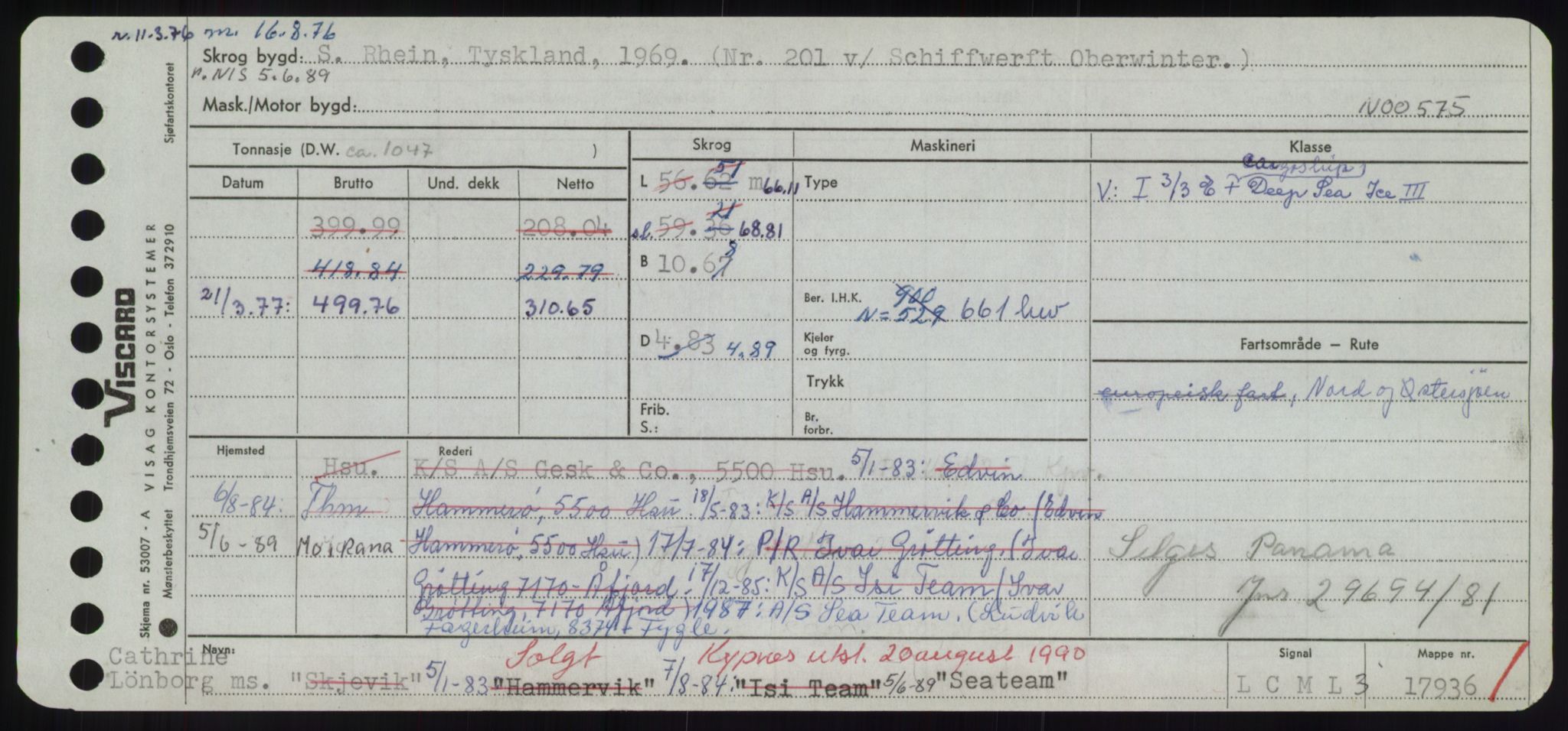 Sjøfartsdirektoratet med forløpere, Skipsmålingen, AV/RA-S-1627/H/Hd/L0032: Fartøy, San-Seve, p. 365
