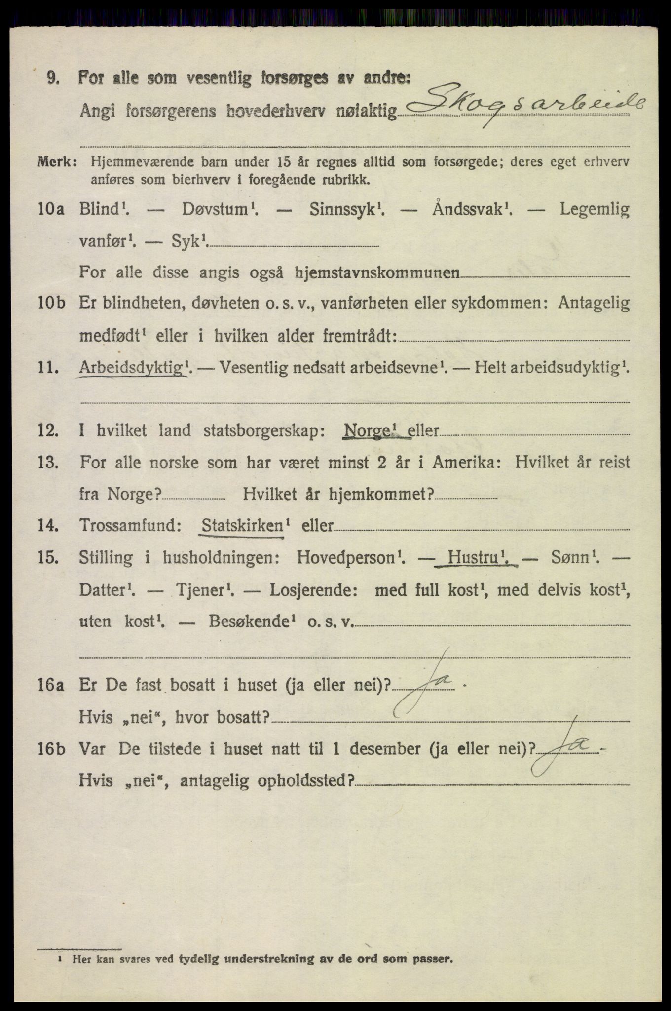 SAH, 1920 census for Våler (Hedmark), 1920, p. 8486