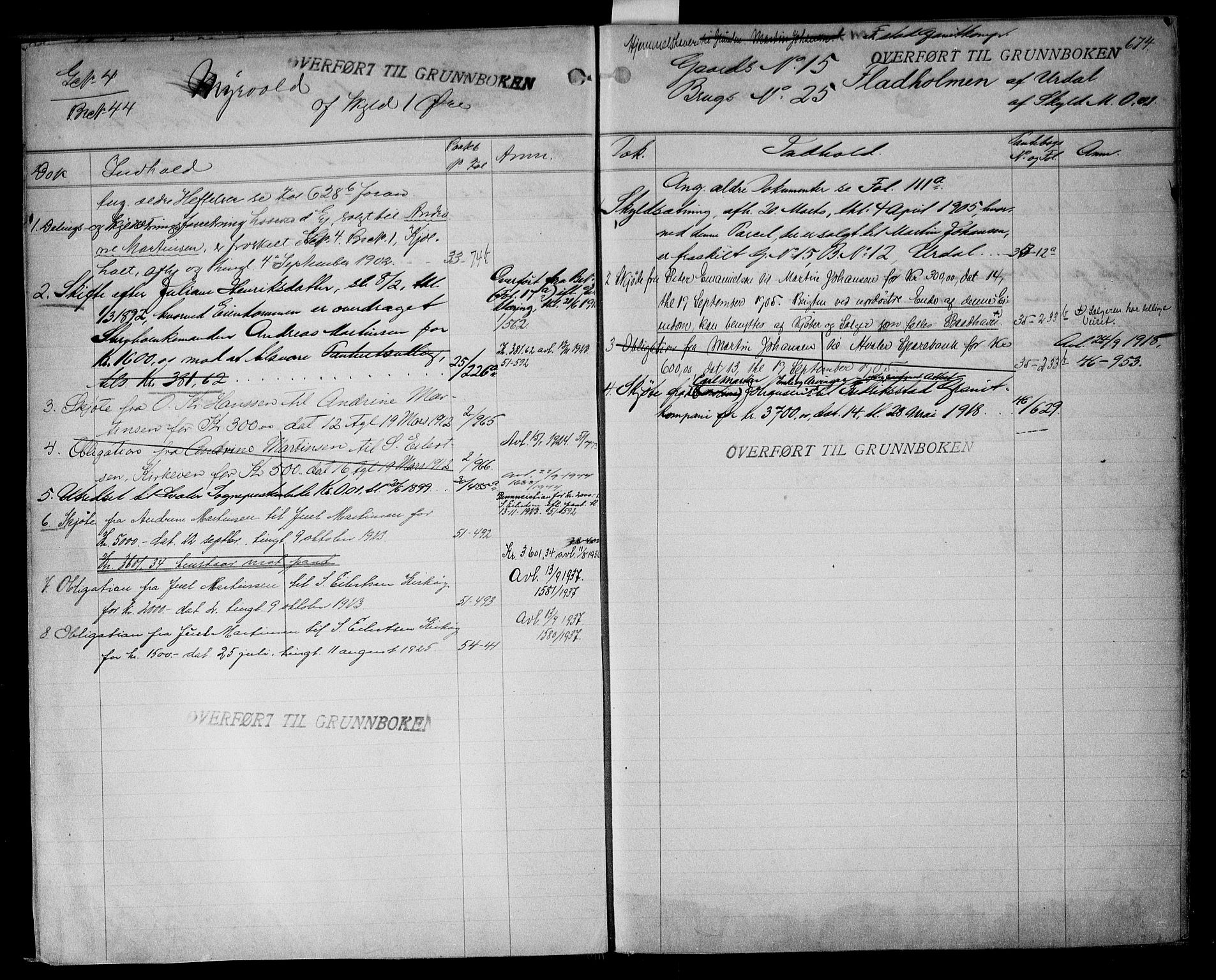 Onsøy sorenskriveri, AV/SAO-A-10474/G/Gb/Gbc/L0001b: Mortgage register no. III 1b, 1887, p. 674