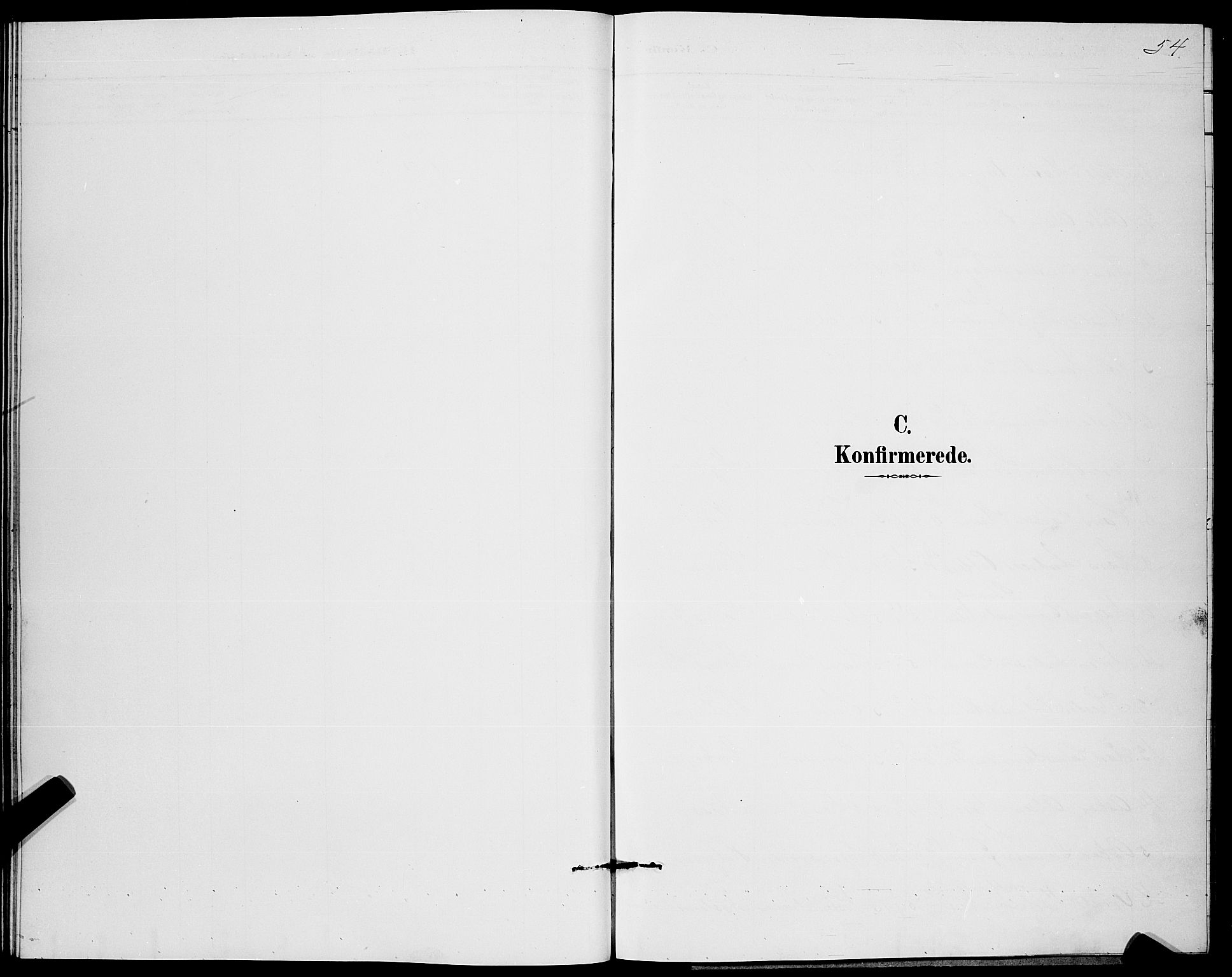 Strømm kirkebøker, SAKO/A-322/G/Ga/L0003: Parish register (copy) no. I 3, 1889-1896, p. 54