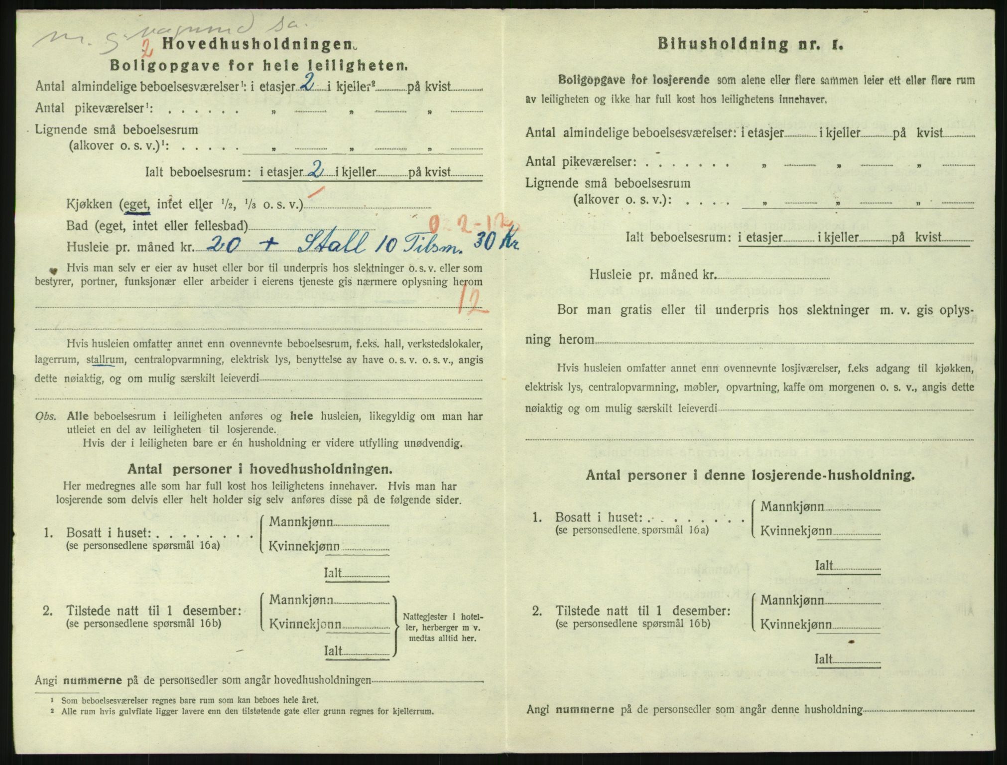 SAKO, 1920 census for Larvik, 1920, p. 8371