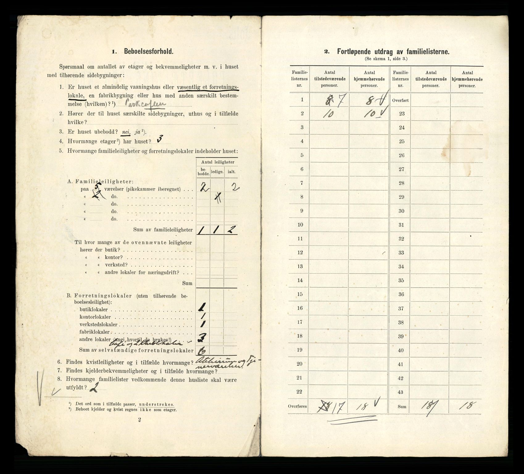 RA, 1910 census for Kristiania, 1910, p. 40650