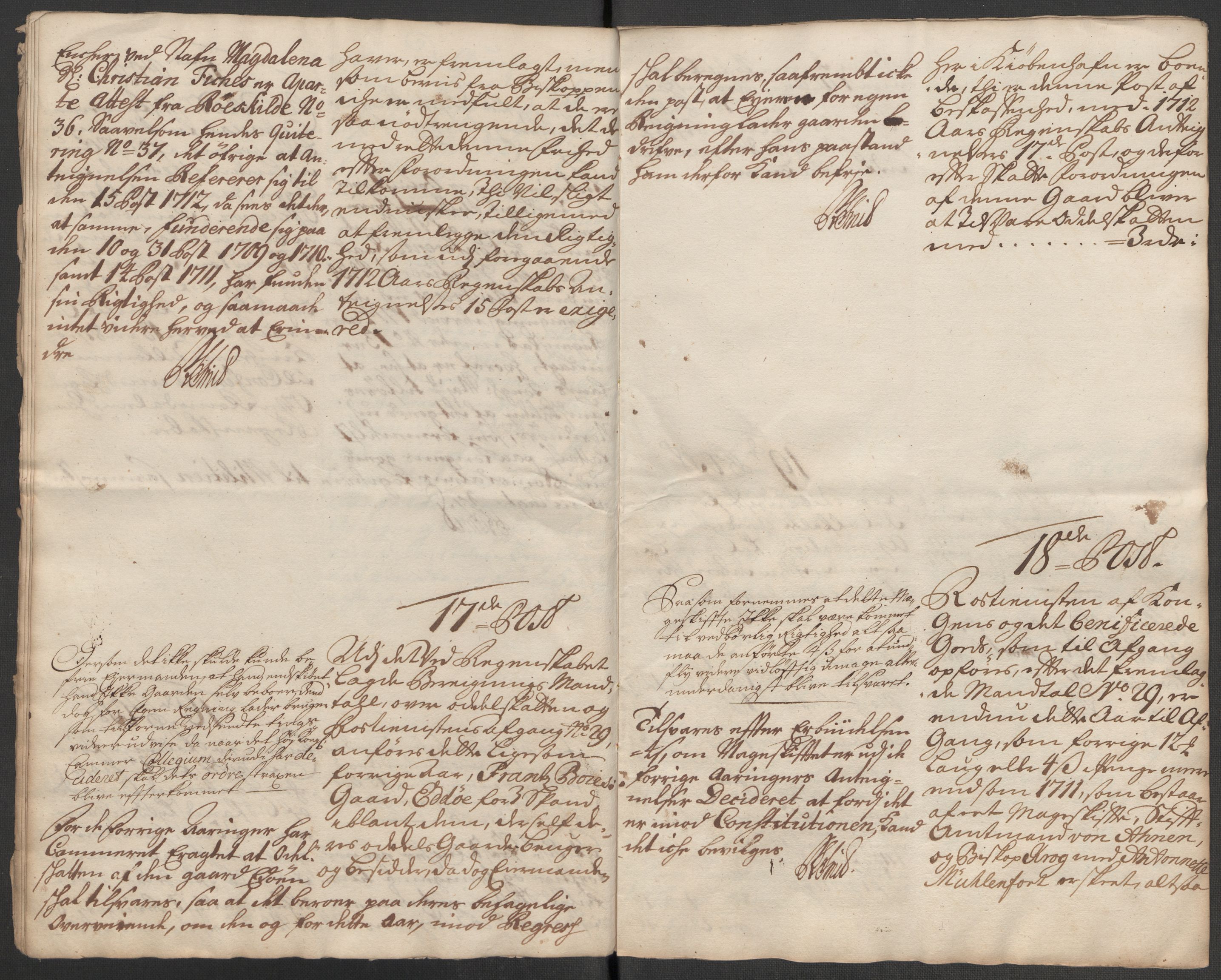 Rentekammeret inntil 1814, Reviderte regnskaper, Fogderegnskap, AV/RA-EA-4092/R56/L3747: Fogderegnskap Nordmøre, 1713, p. 305