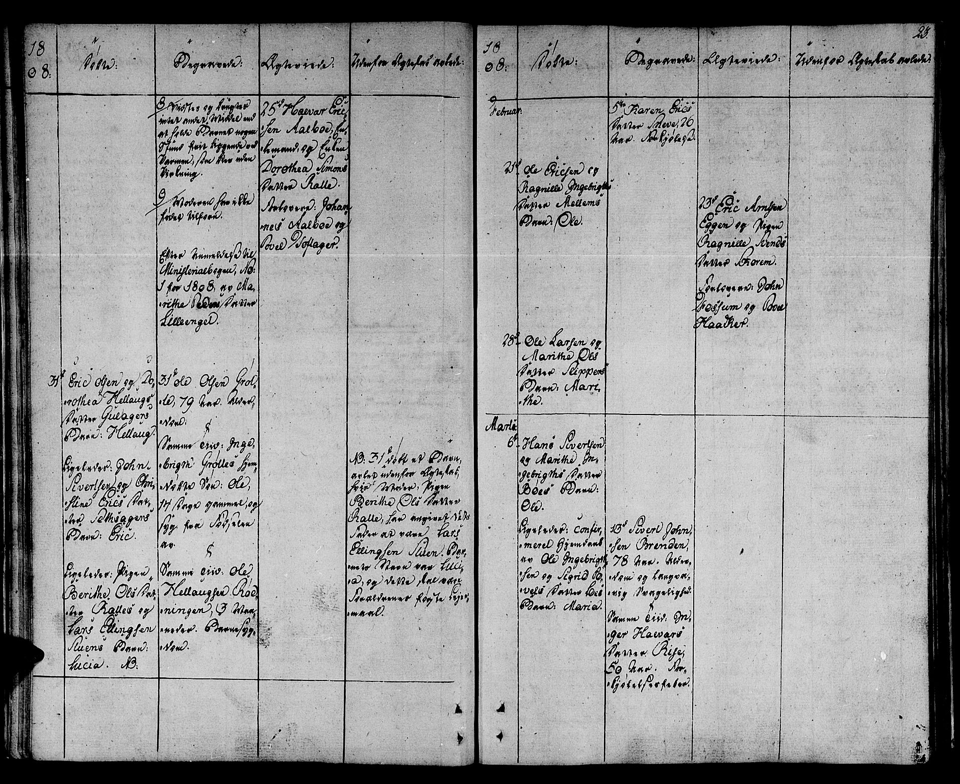 Ministerialprotokoller, klokkerbøker og fødselsregistre - Sør-Trøndelag, AV/SAT-A-1456/678/L0894: Parish register (official) no. 678A04, 1806-1815, p. 23
