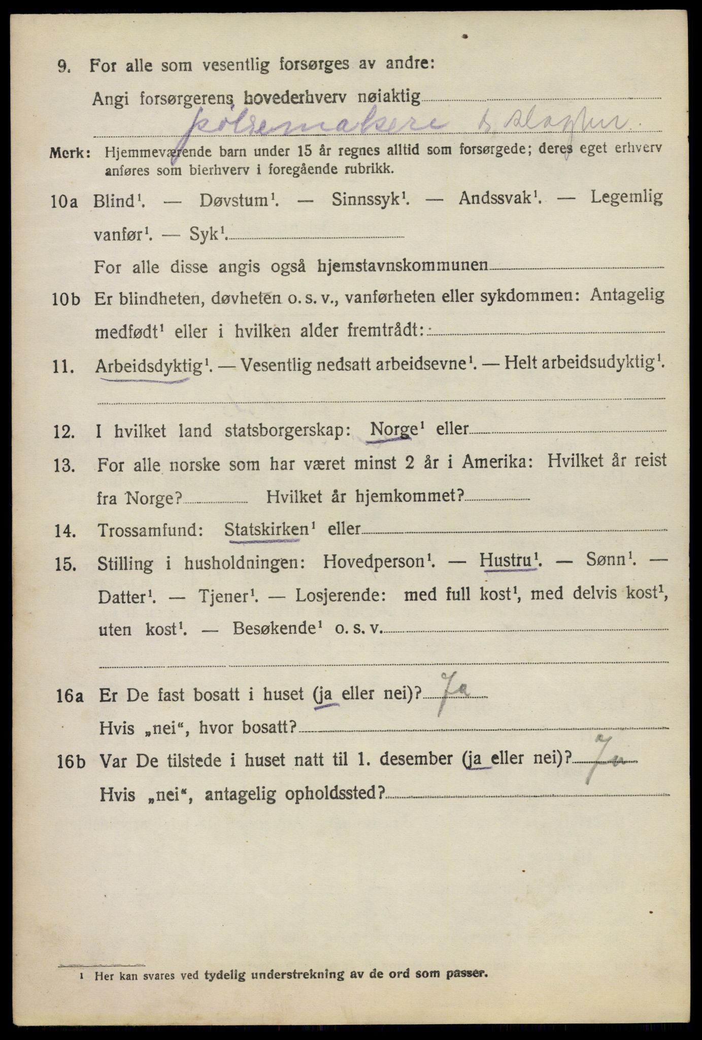 SAO, 1920 census for Asker, 1920, p. 12243