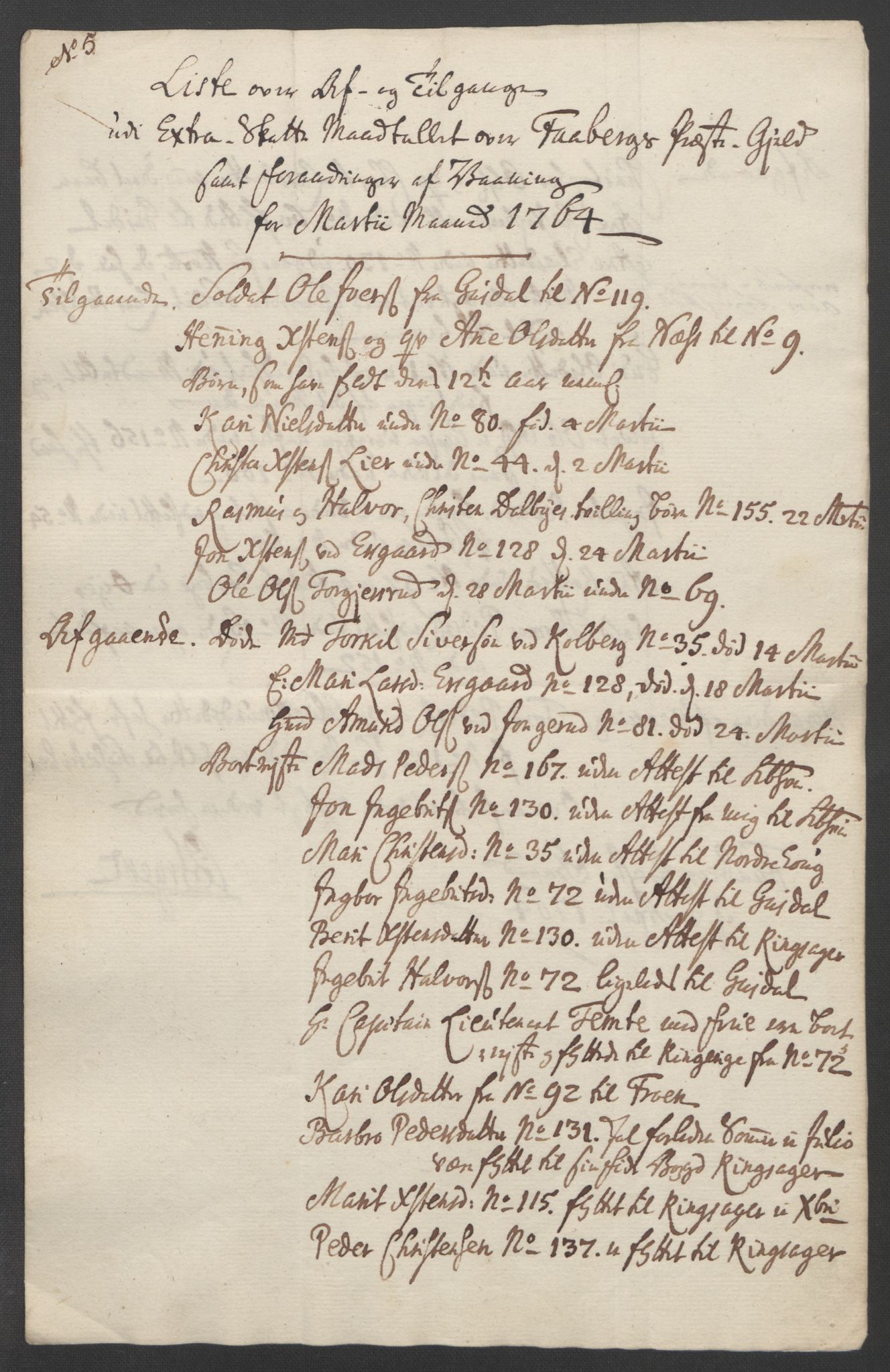 Rentekammeret inntil 1814, Reviderte regnskaper, Fogderegnskap, AV/RA-EA-4092/R17/L1266: Ekstraskatten Gudbrandsdal, 1762-1766, p. 328