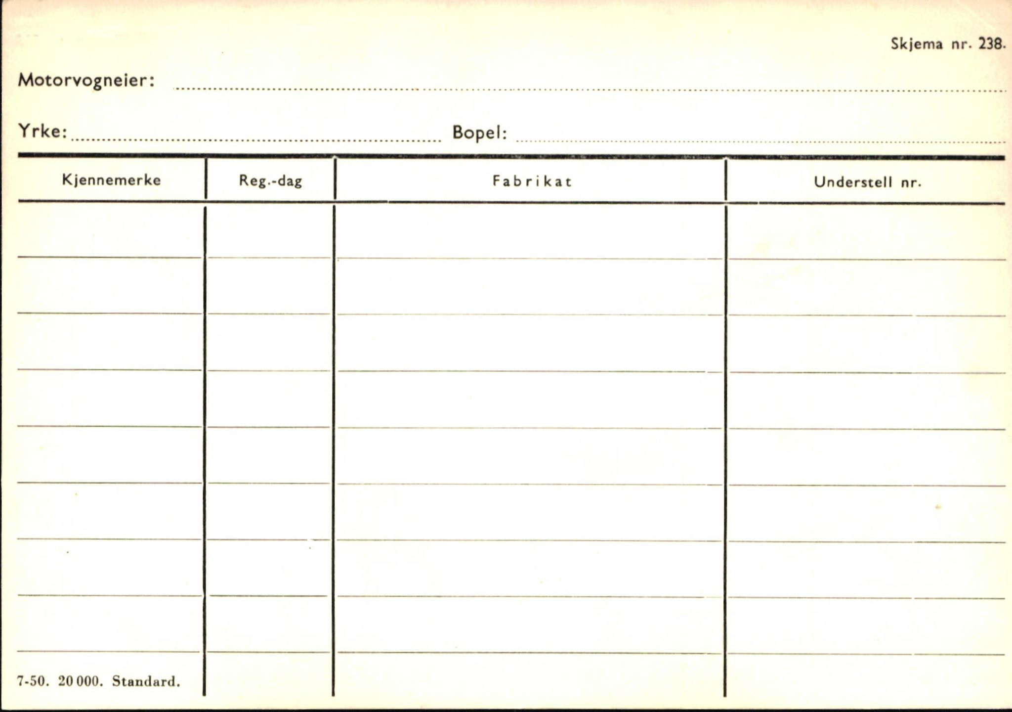 Statens vegvesen, Sogn og Fjordane vegkontor, AV/SAB-A-5301/4/F/L0146: Registerkort Årdal R-Å samt diverse kort, 1945-1975, p. 1391