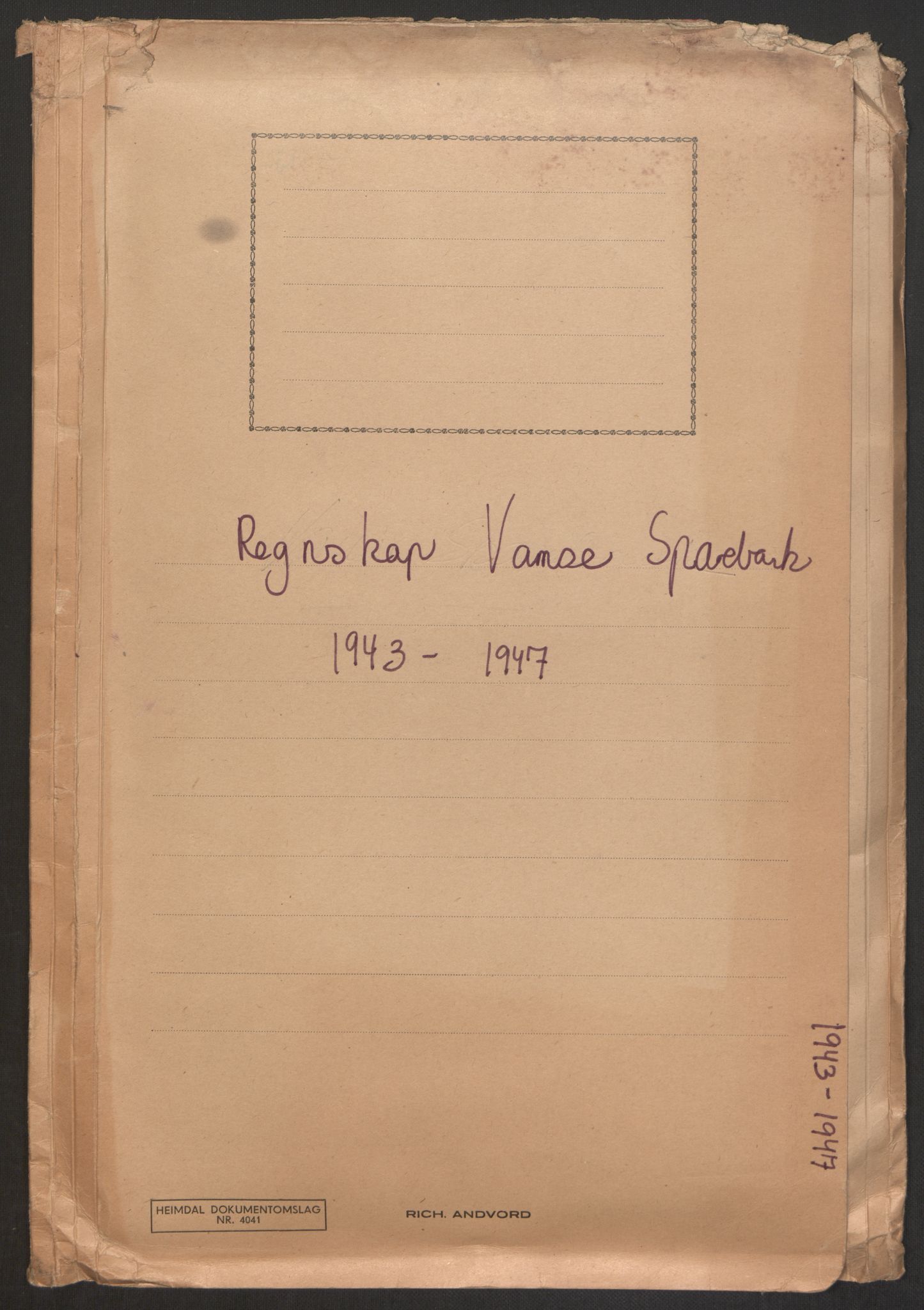 Forsvarsdepartementet, 10. kontor / Oppgjørskontoret, AV/RA-RAFA-1225/D/Db/L0180: Lista oppgjørskontor, 1942-1952, p. 1848